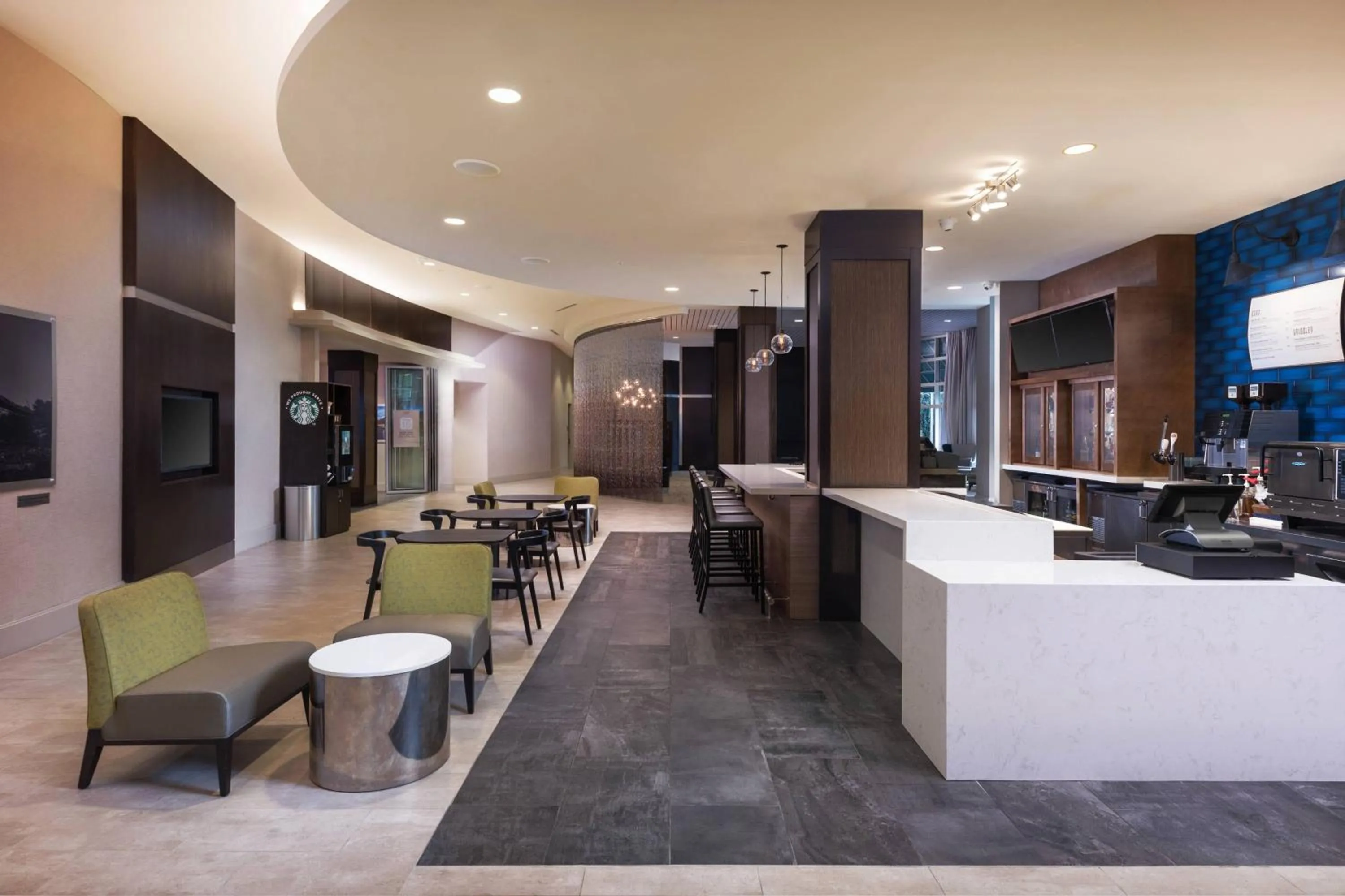 Restaurant/places to eat in Courtyard by Marriott Greenville Downtown