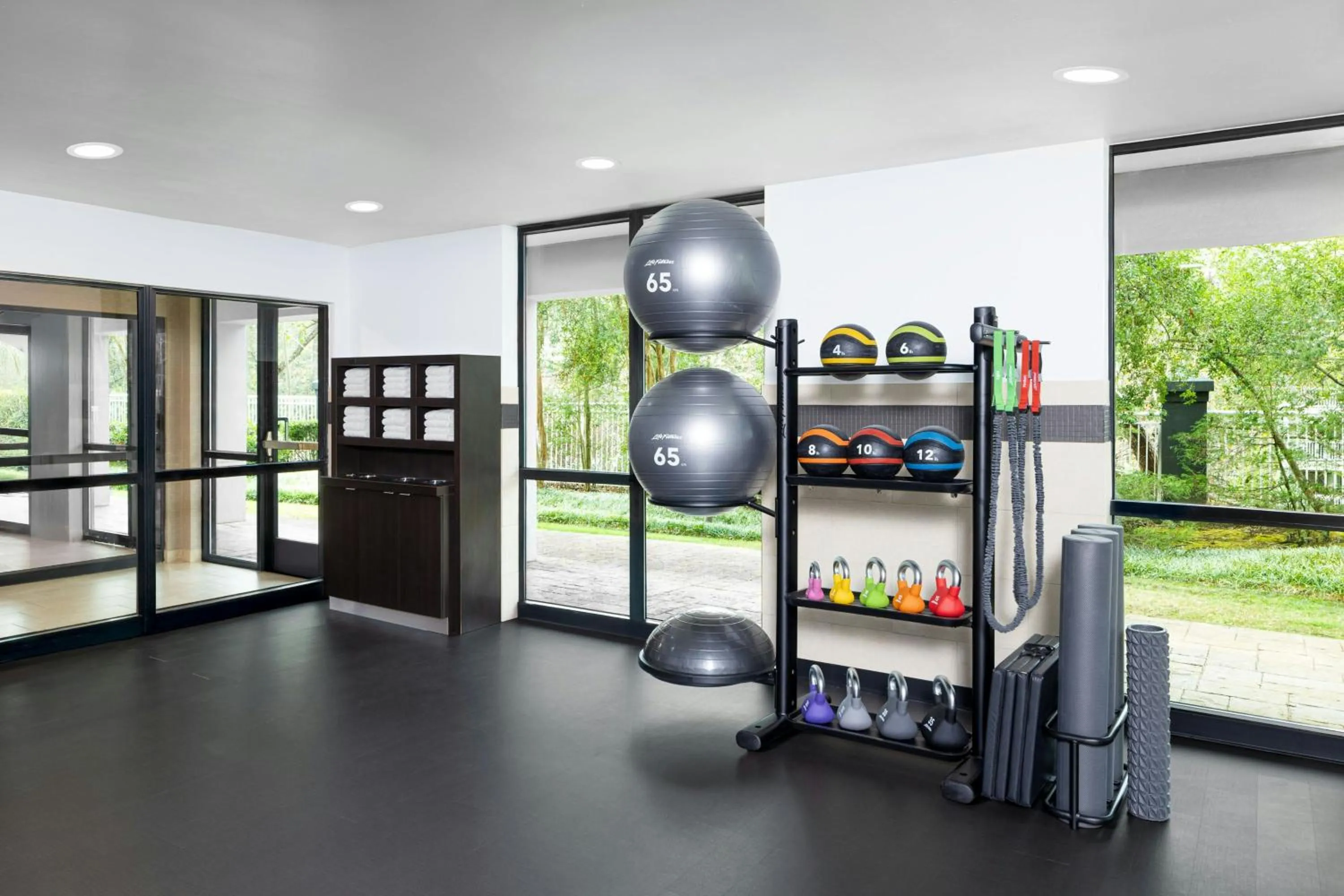 Fitness centre/facilities in Courtyard Greenville-Spartanburg Airport