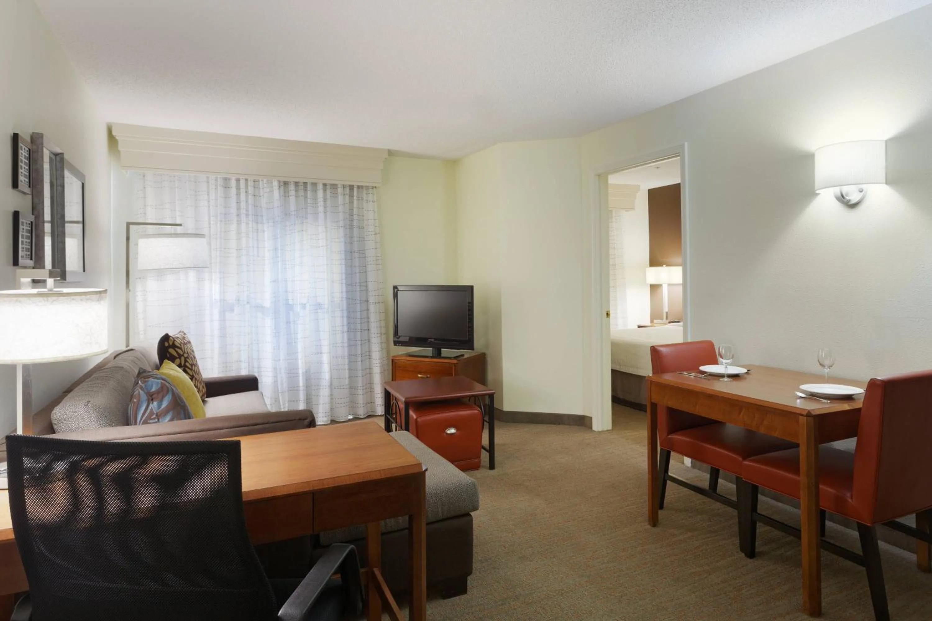 Living room in Residence Inn Greenville-Spartanburg Airport