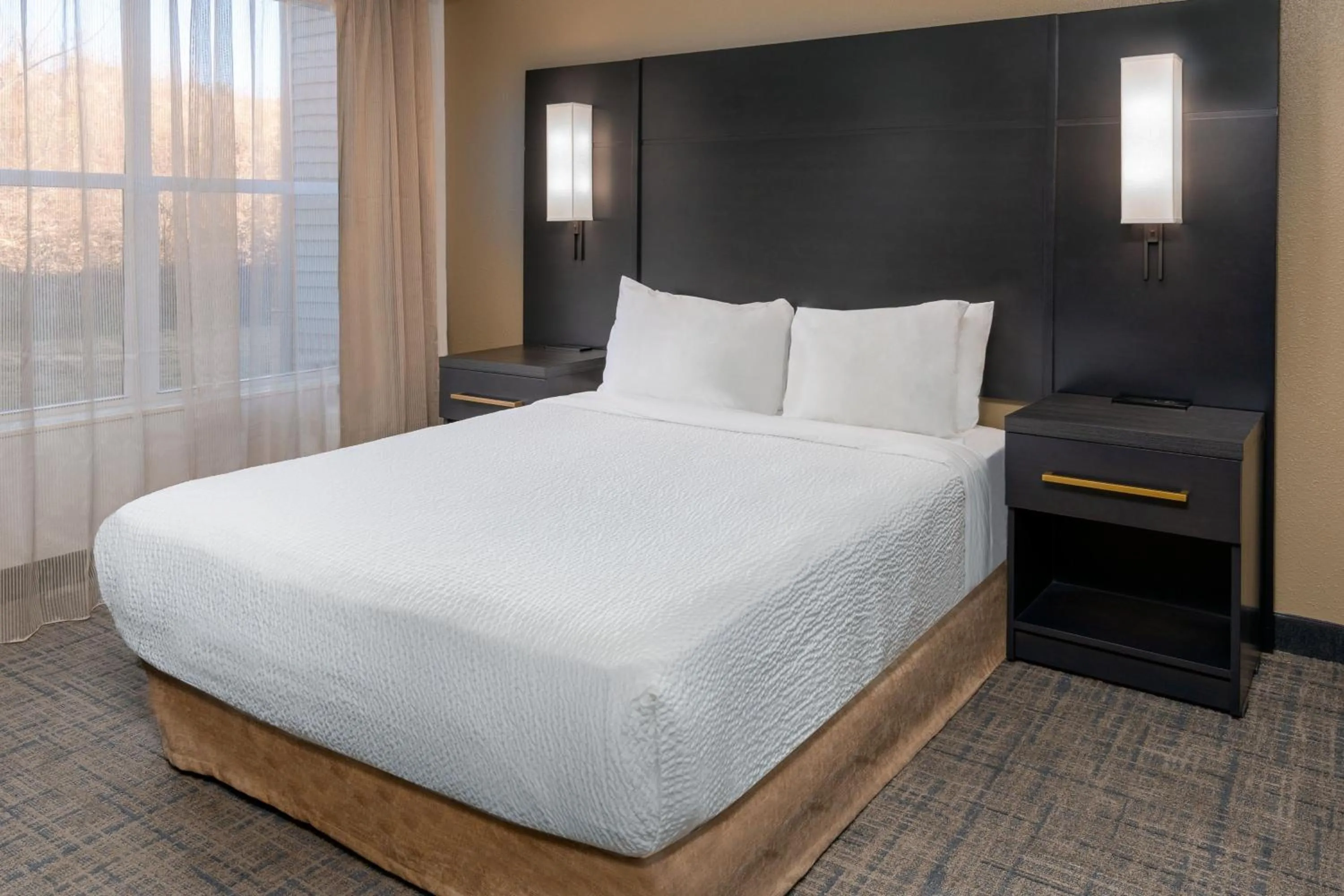 Bedroom, Bed in Residence Inn Greenville-Spartanburg Airport