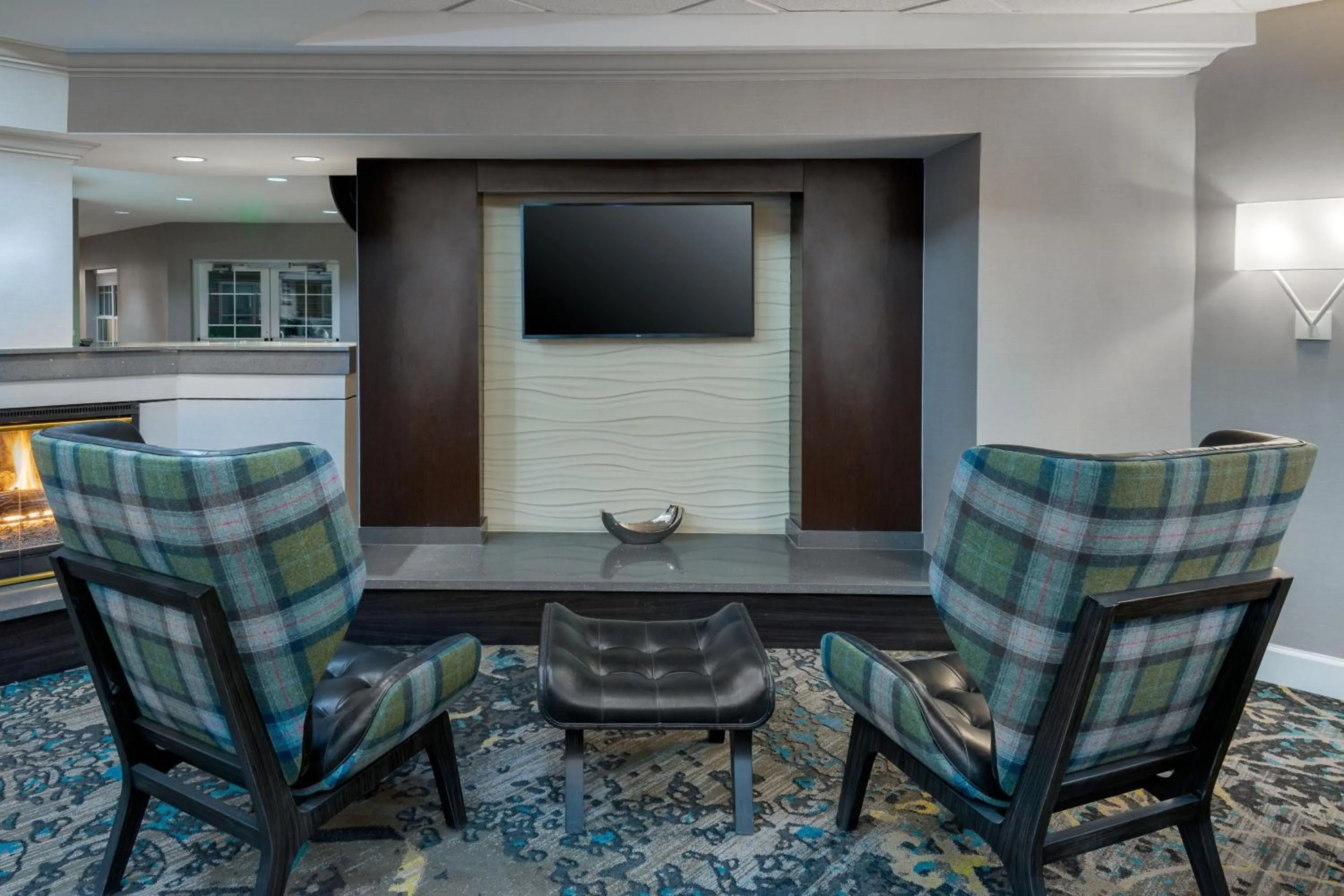 Lobby or reception in Residence Inn Greenville-Spartanburg Airport