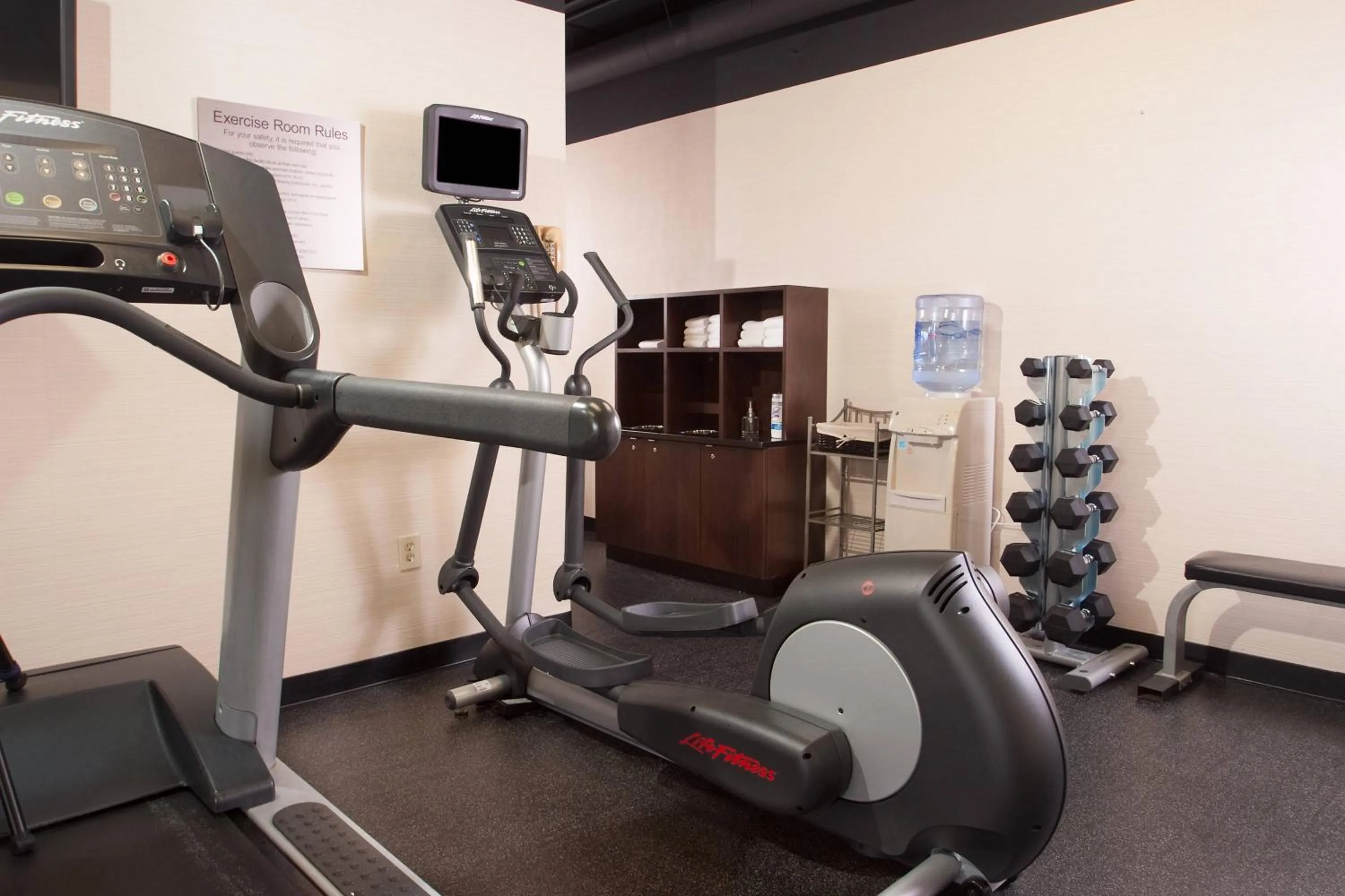Fitness centre/facilities in Fairfield Inn Greenville Spartanburg Airport