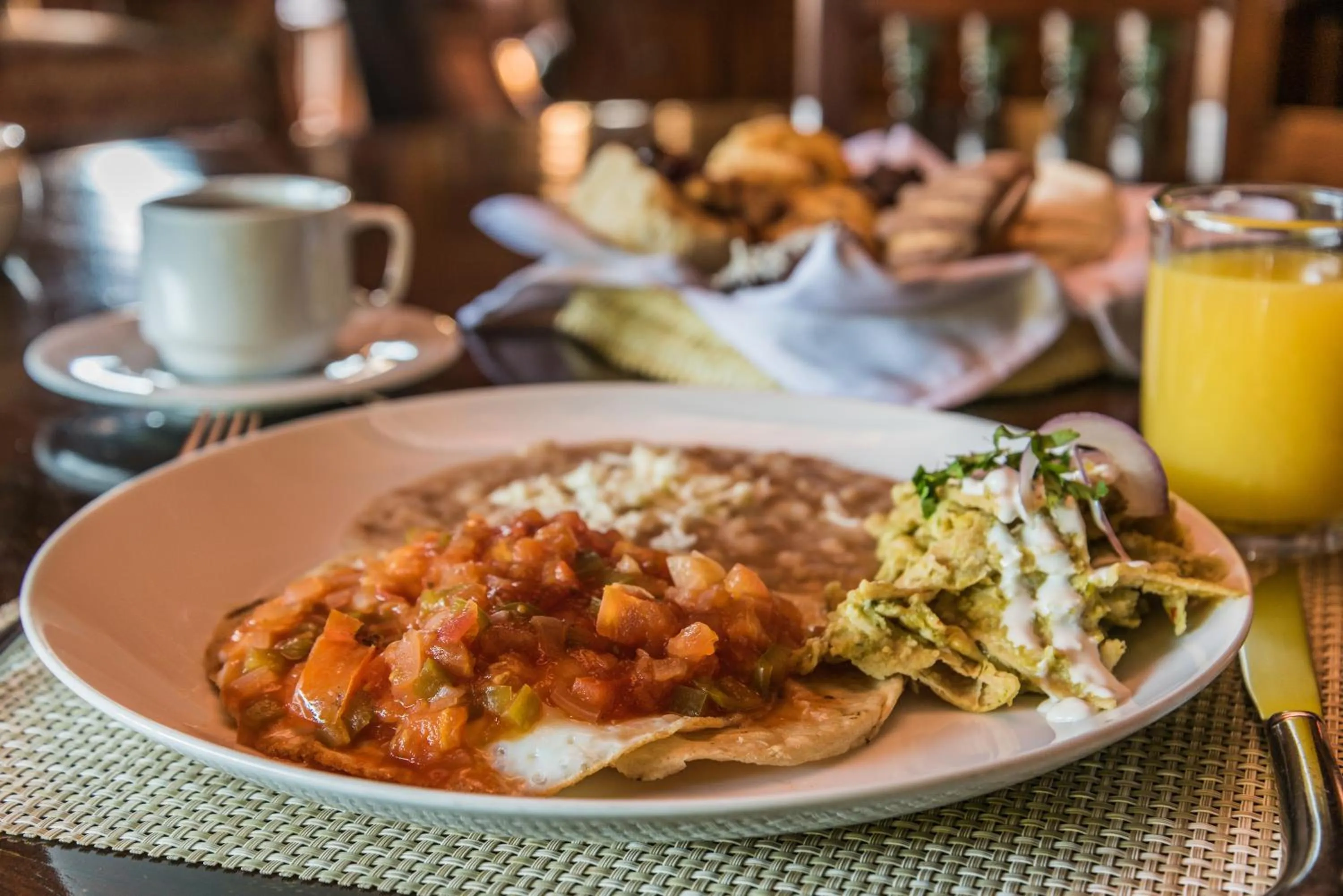 Breakfast in Hotel Misión Cerocahui a Balderrama Hotel Collection