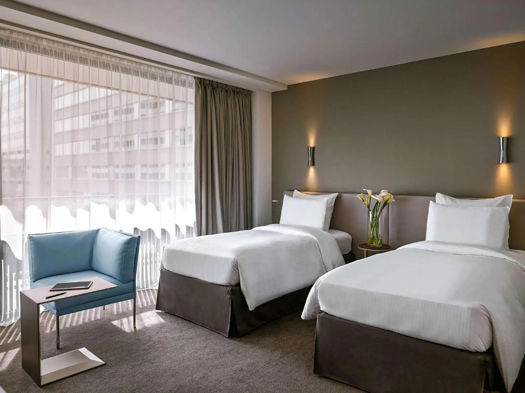 Classic Twin Room - Garden Side in Pullman Paris Tour Eiffel Classic Twin Room - Garden Side in Pullman Paris Tour Eiffel