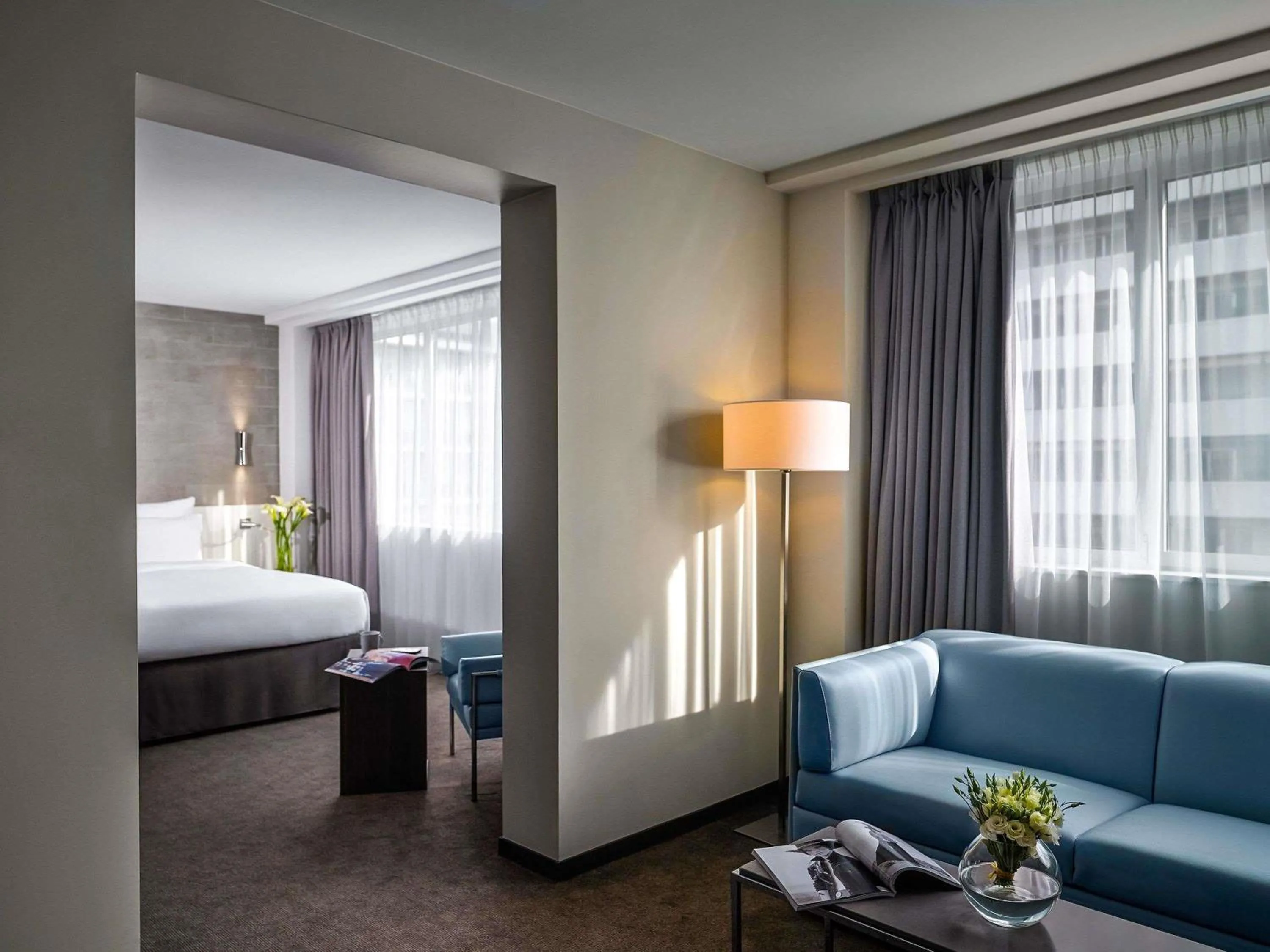 Bedroom, Bed in Pullman Paris Tour Eiffel