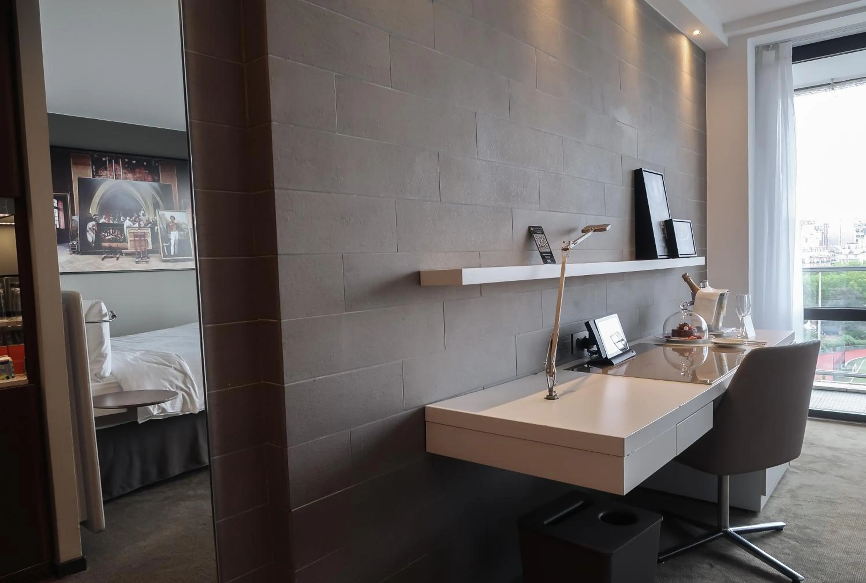 Seating area in Pullman Paris Tour Eiffel