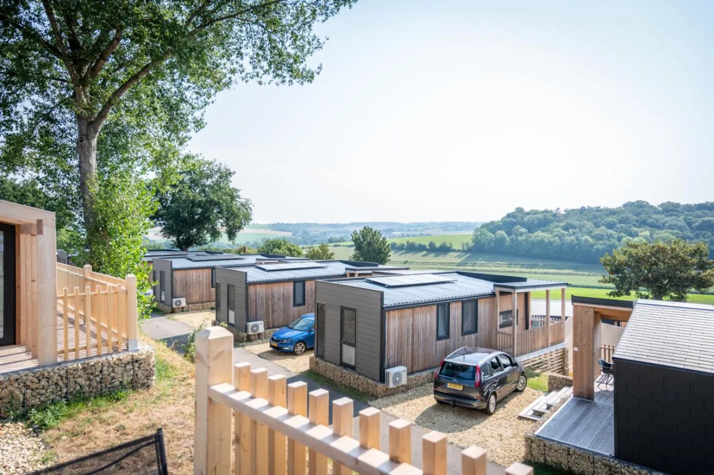 Bird's eye view in EuroParcs Gulperberg