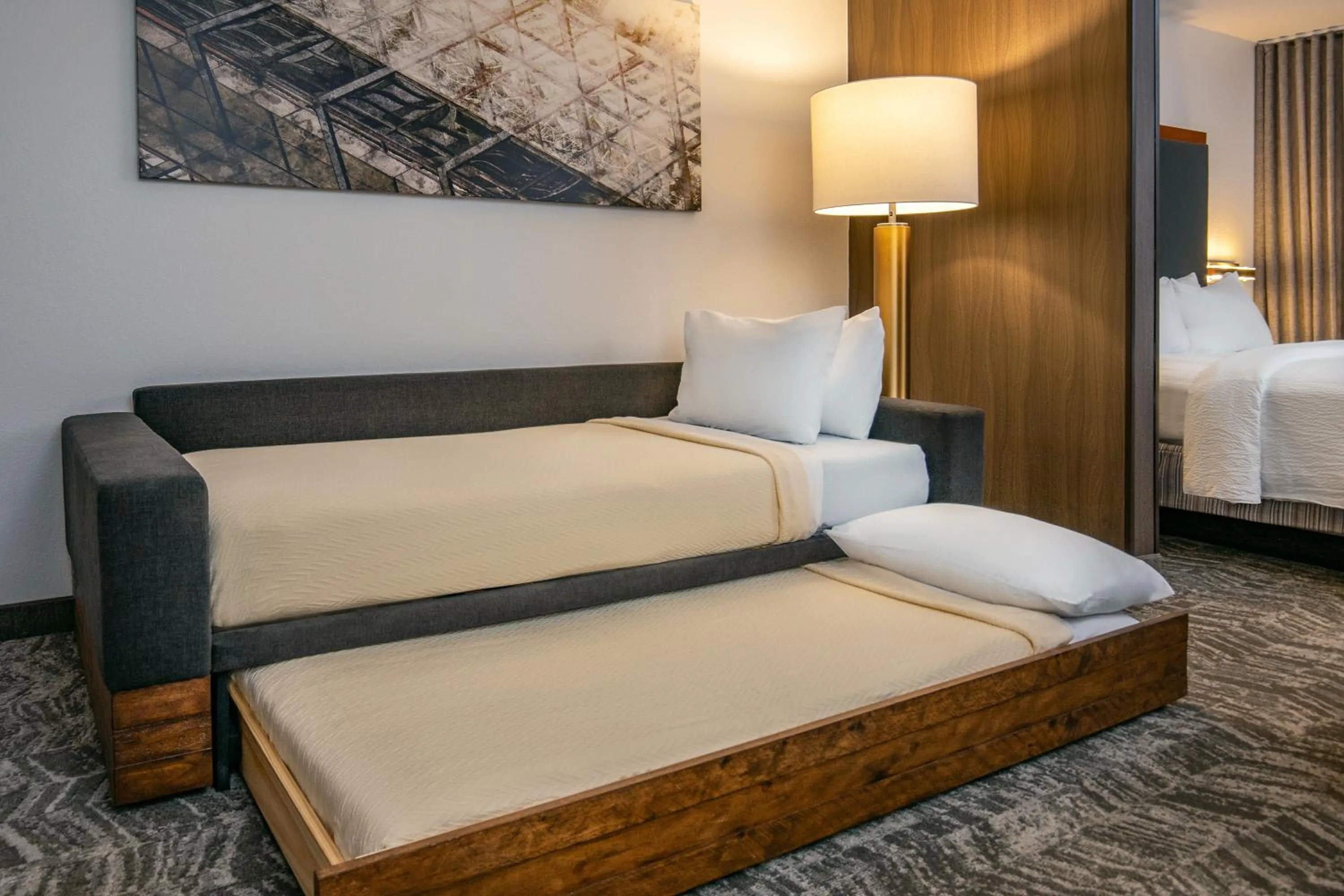 Guests, Bed in SpringHill Suites by Marriott Hershey Near The Park