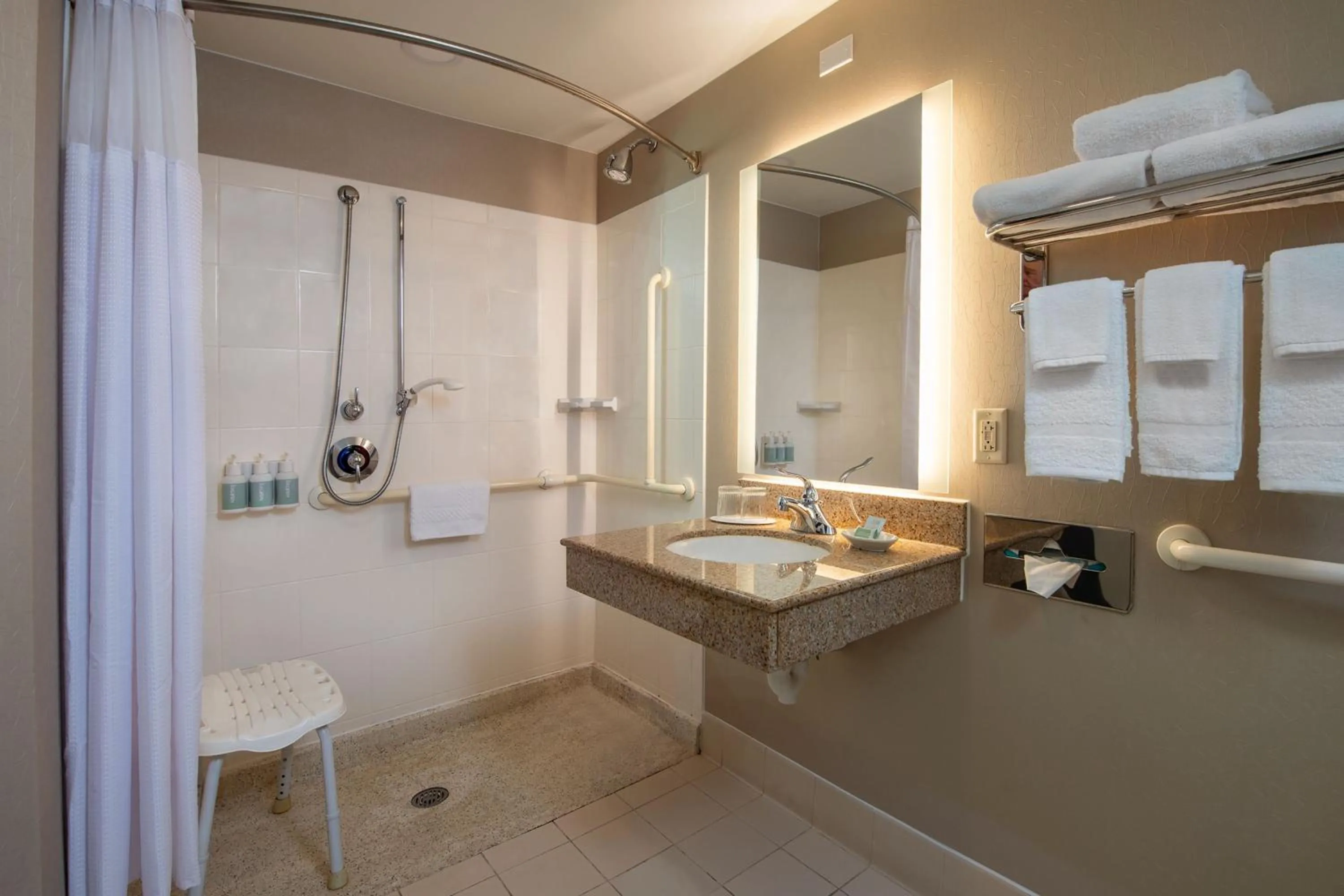 Bathroom in SpringHill Suites Hagerstown