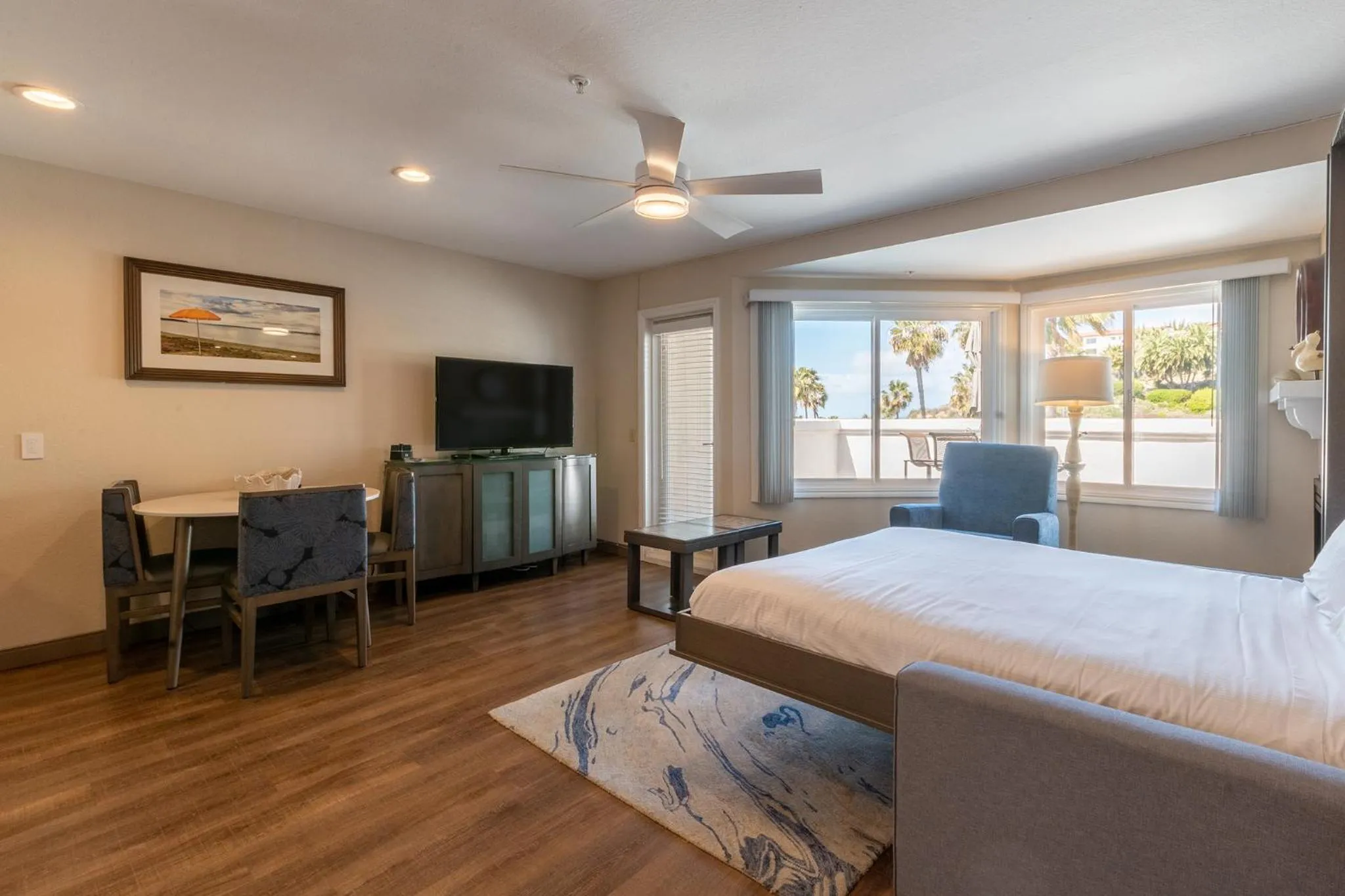 Bed in San Clemente Cove Resort