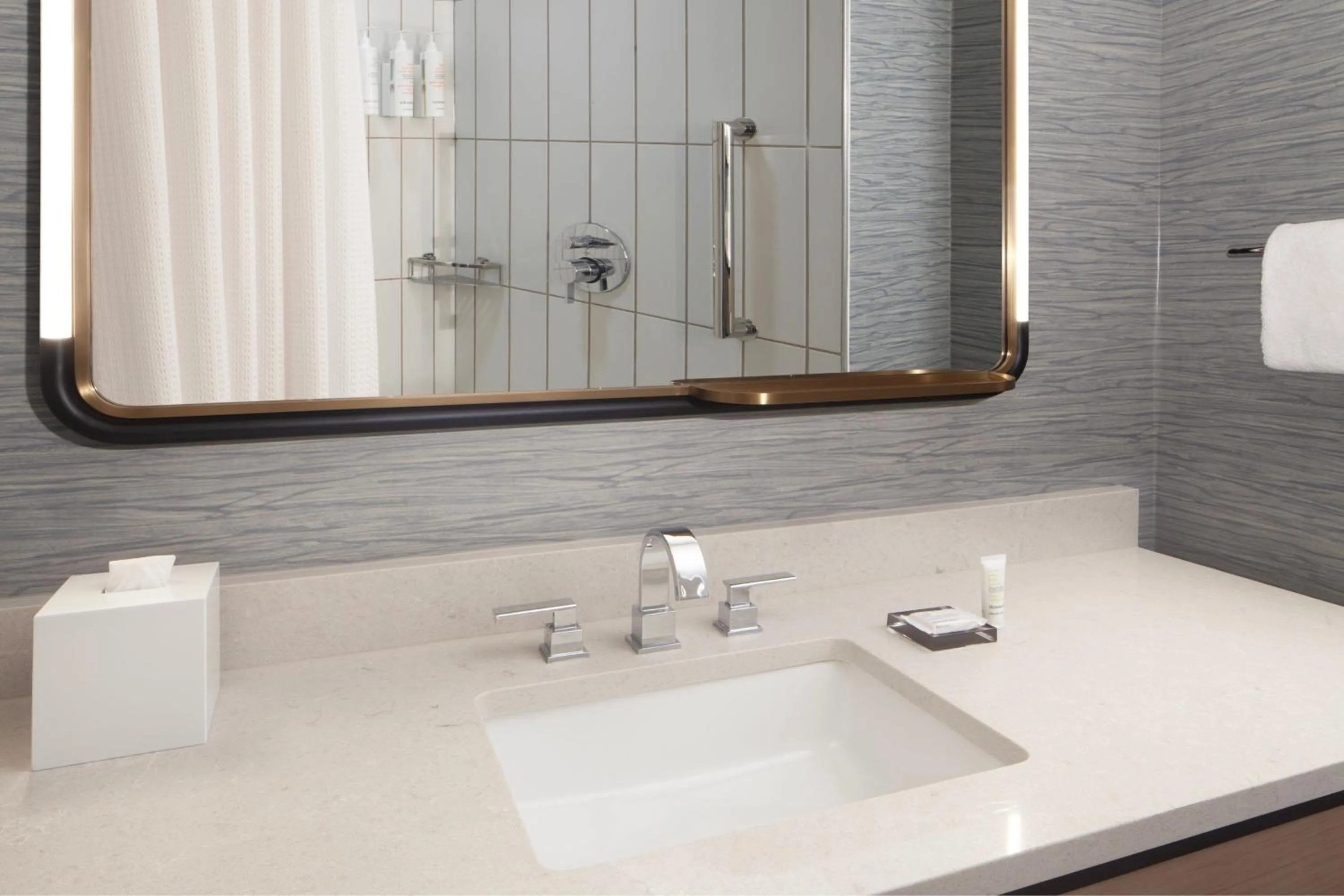 Bathroom in Houston Marriott Sugar Land