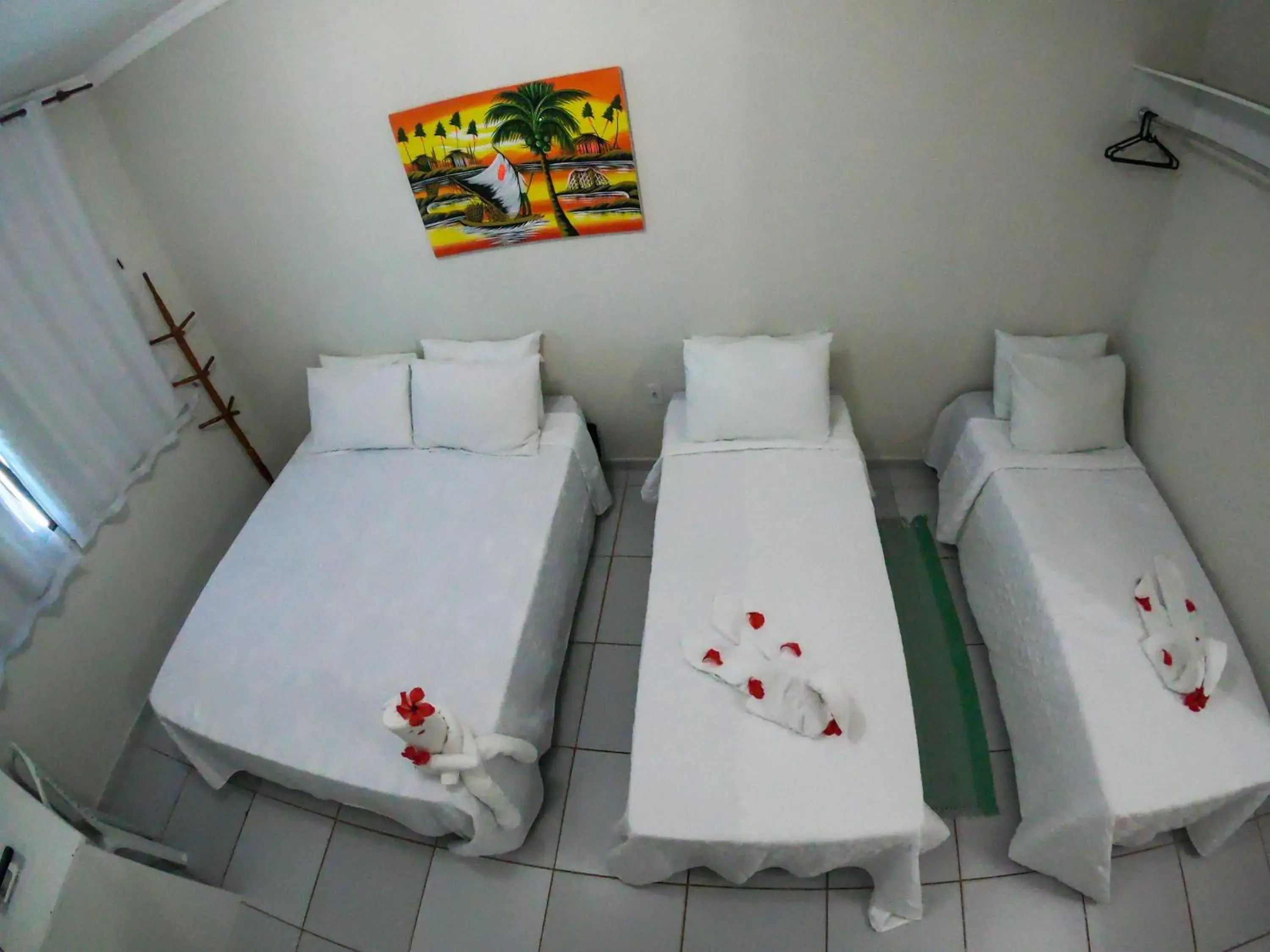 Quadruple Room in Pousada Sal e Mar Maracaipe Quadruple Room in Pousada Sal e Mar Maracaipe