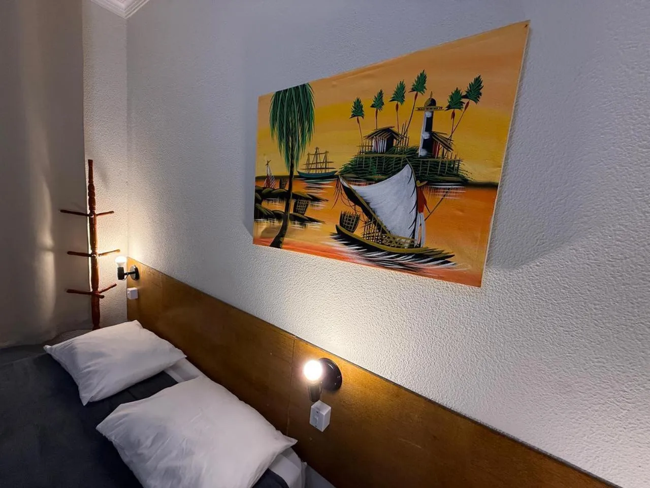 Bed in Pousada Sal e Mar Maracaipe