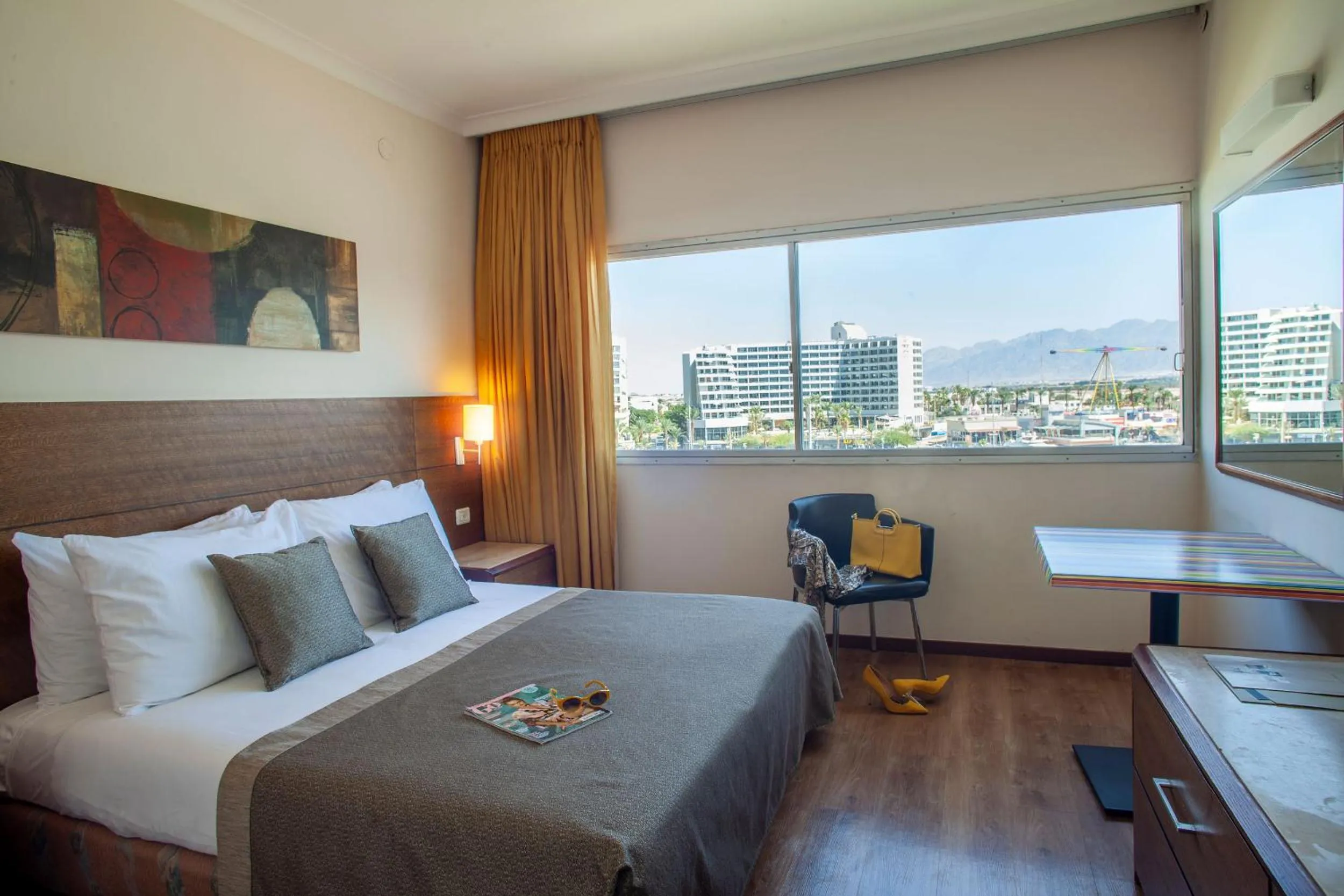 Photo of the whole room, Bed in Caesar Premier Eilat Hotel