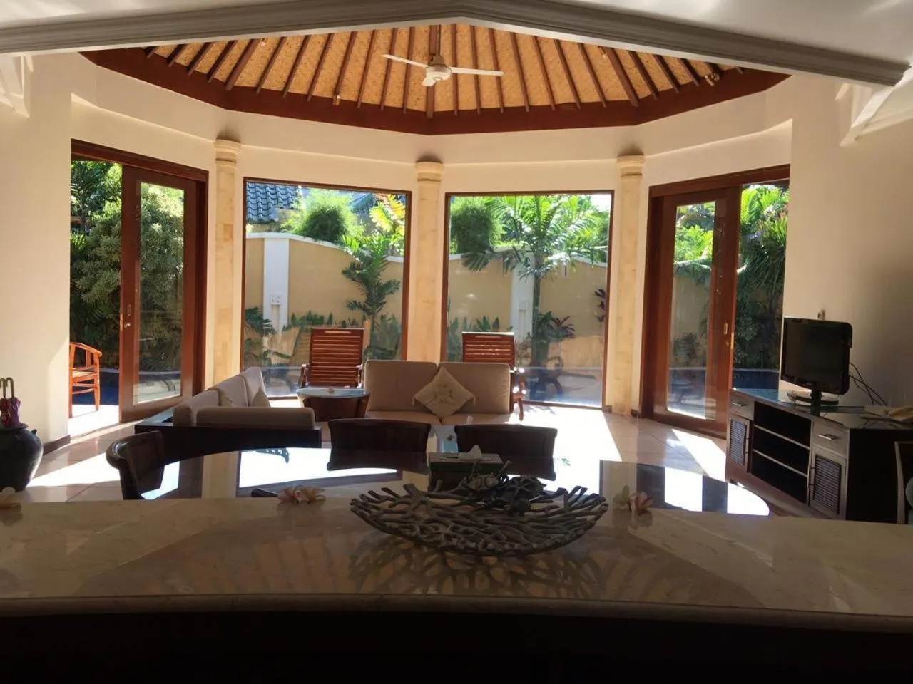 Dining area in Bali Jade Villas