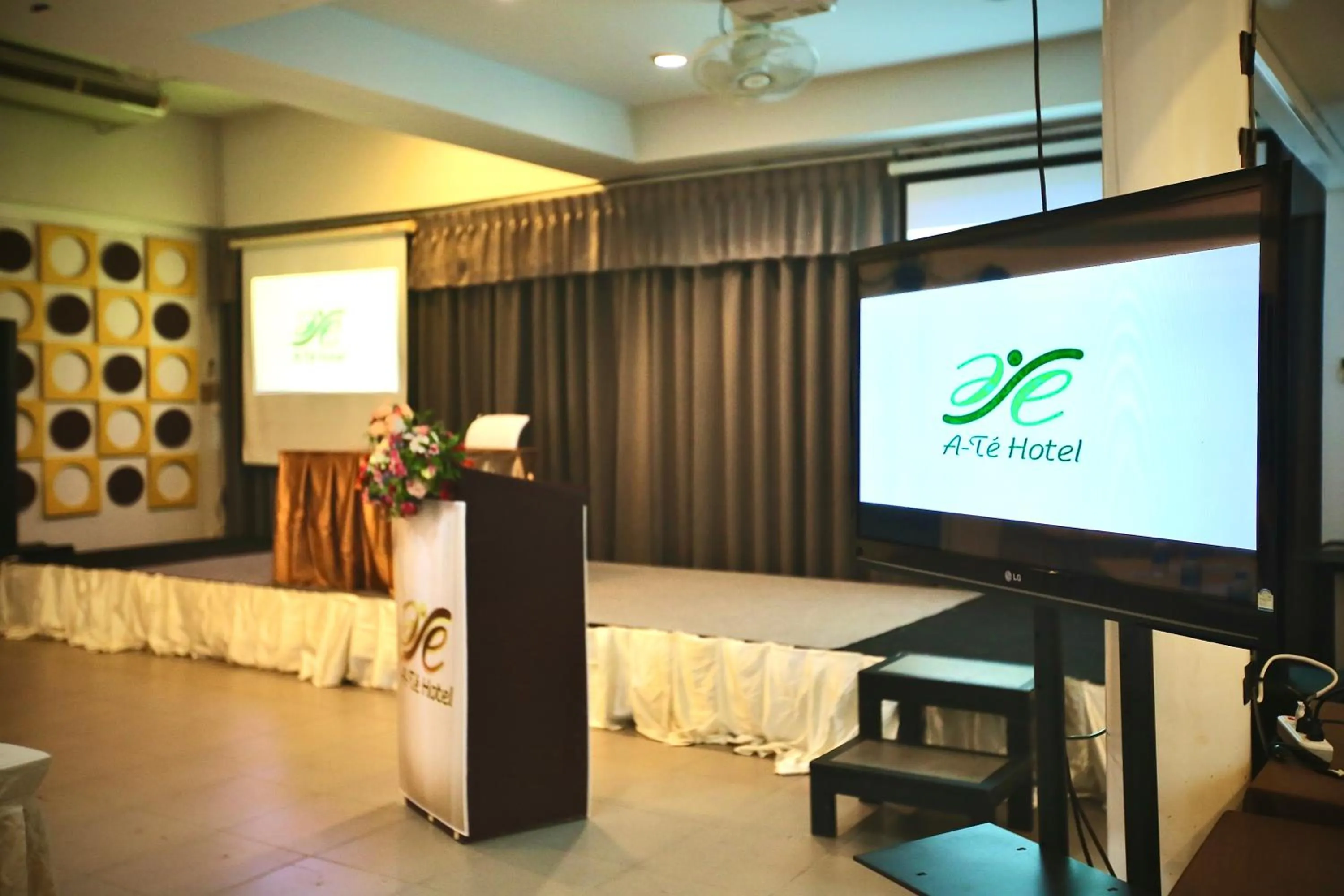 Property logo or sign in A-Te Chumphon Hotel - SHA Plus