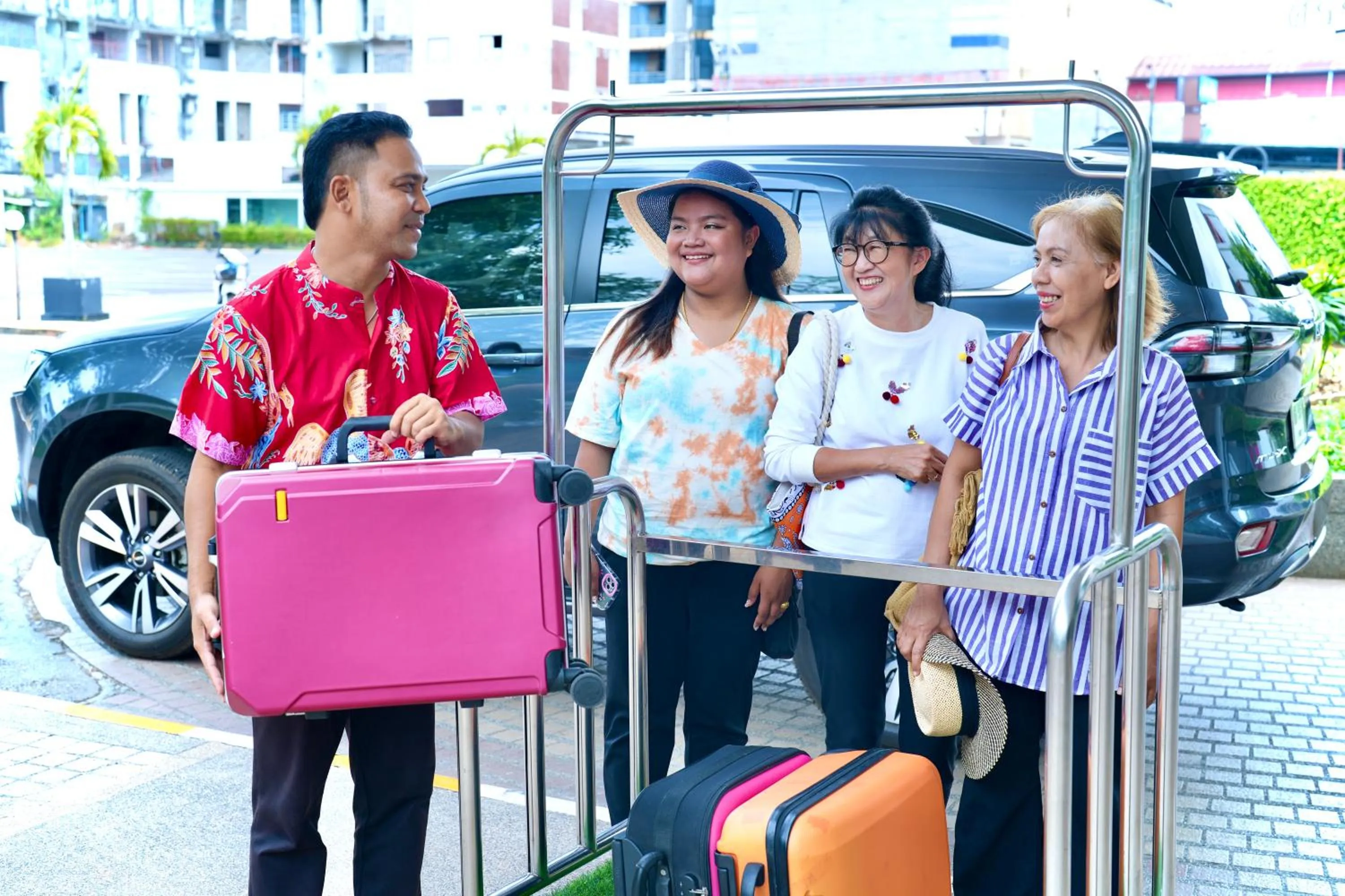 Lobby or reception in A-Te Chumphon Hotel - SHA Plus