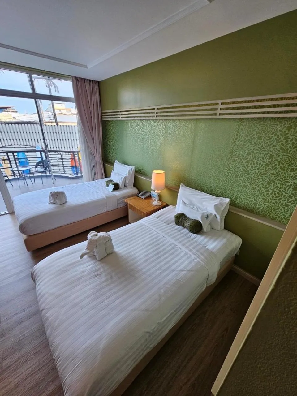 Bed in A-Te Chumphon Hotel - SHA Plus