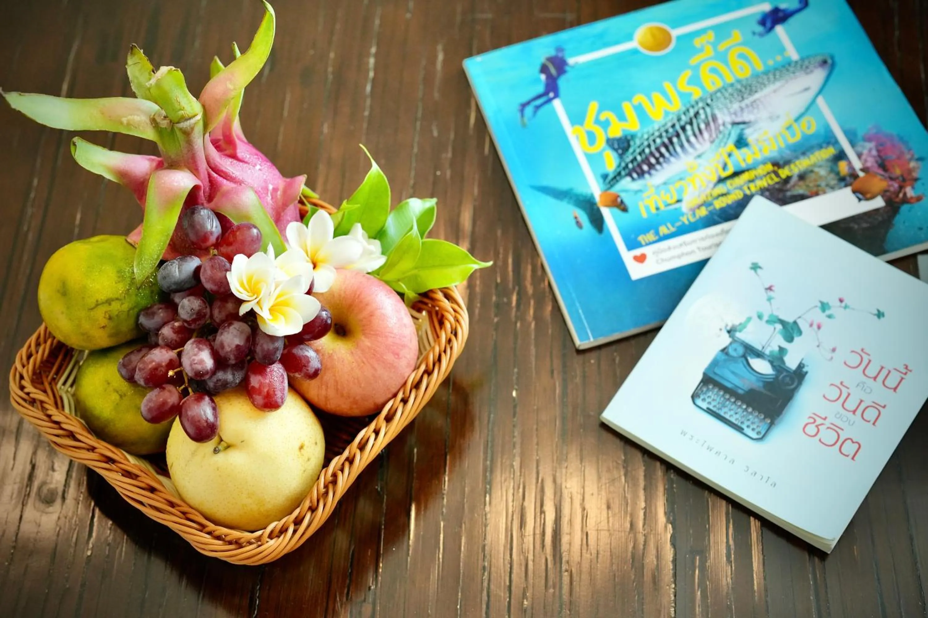 Decorative detail in A-Te Chumphon Hotel - SHA Plus