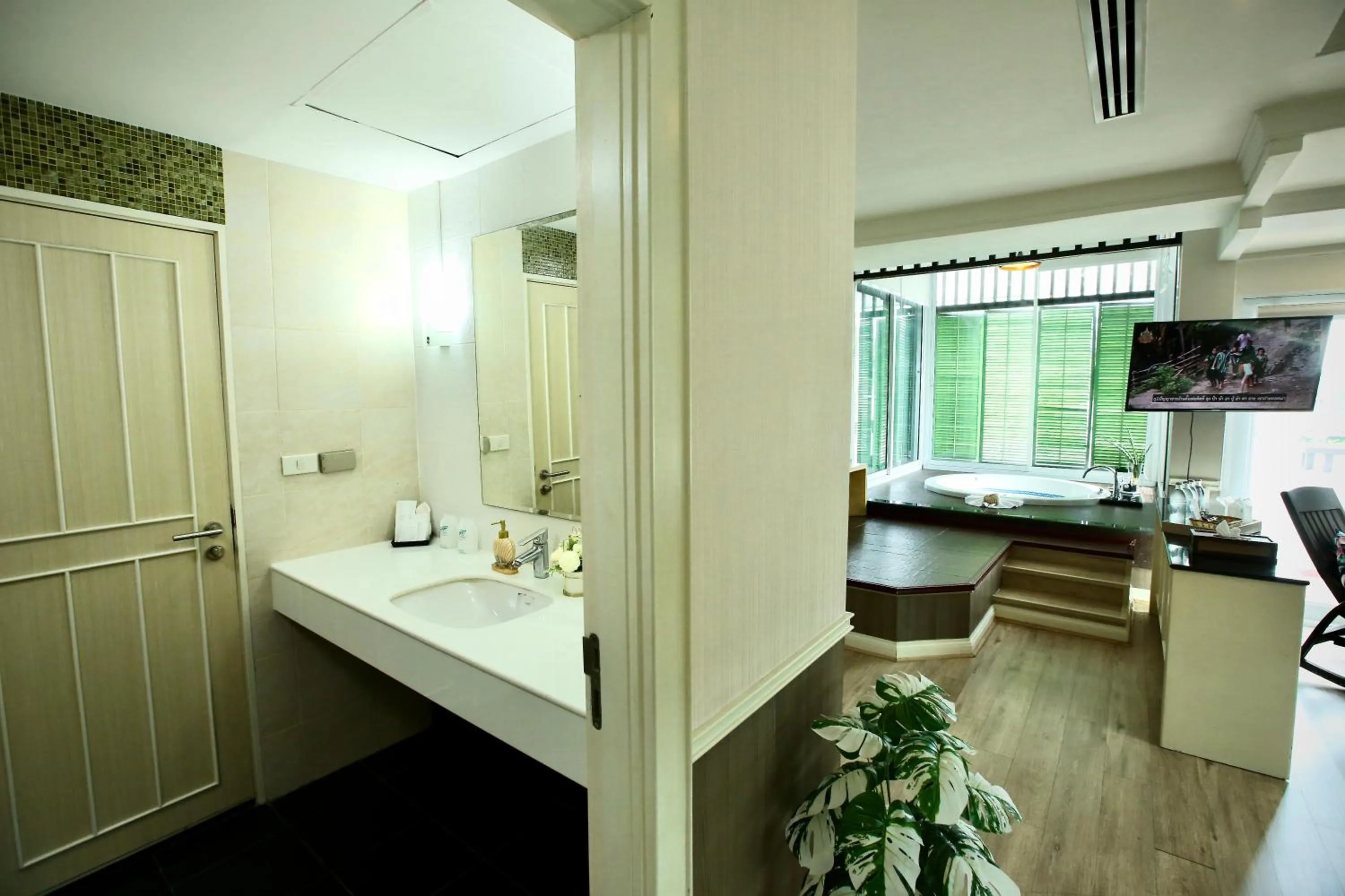 Bathroom in A-Te Chumphon Hotel - SHA Plus
