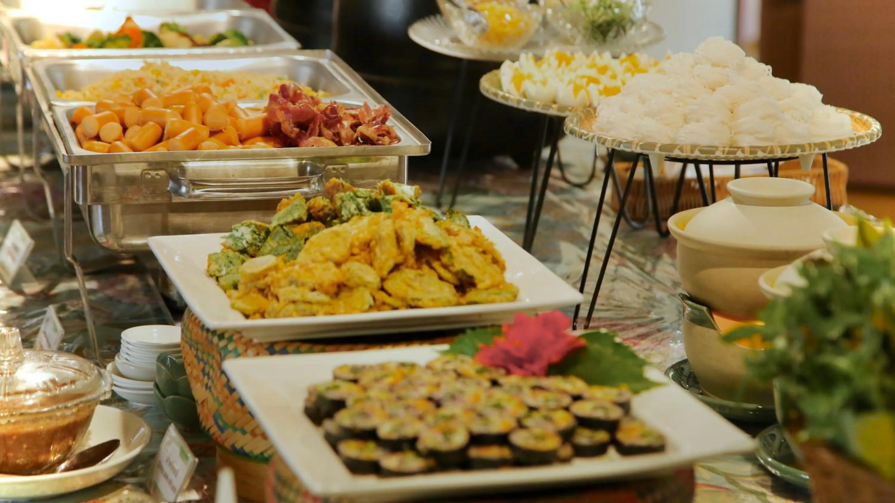 Food in A-Te Chumphon Hotel - SHA Plus