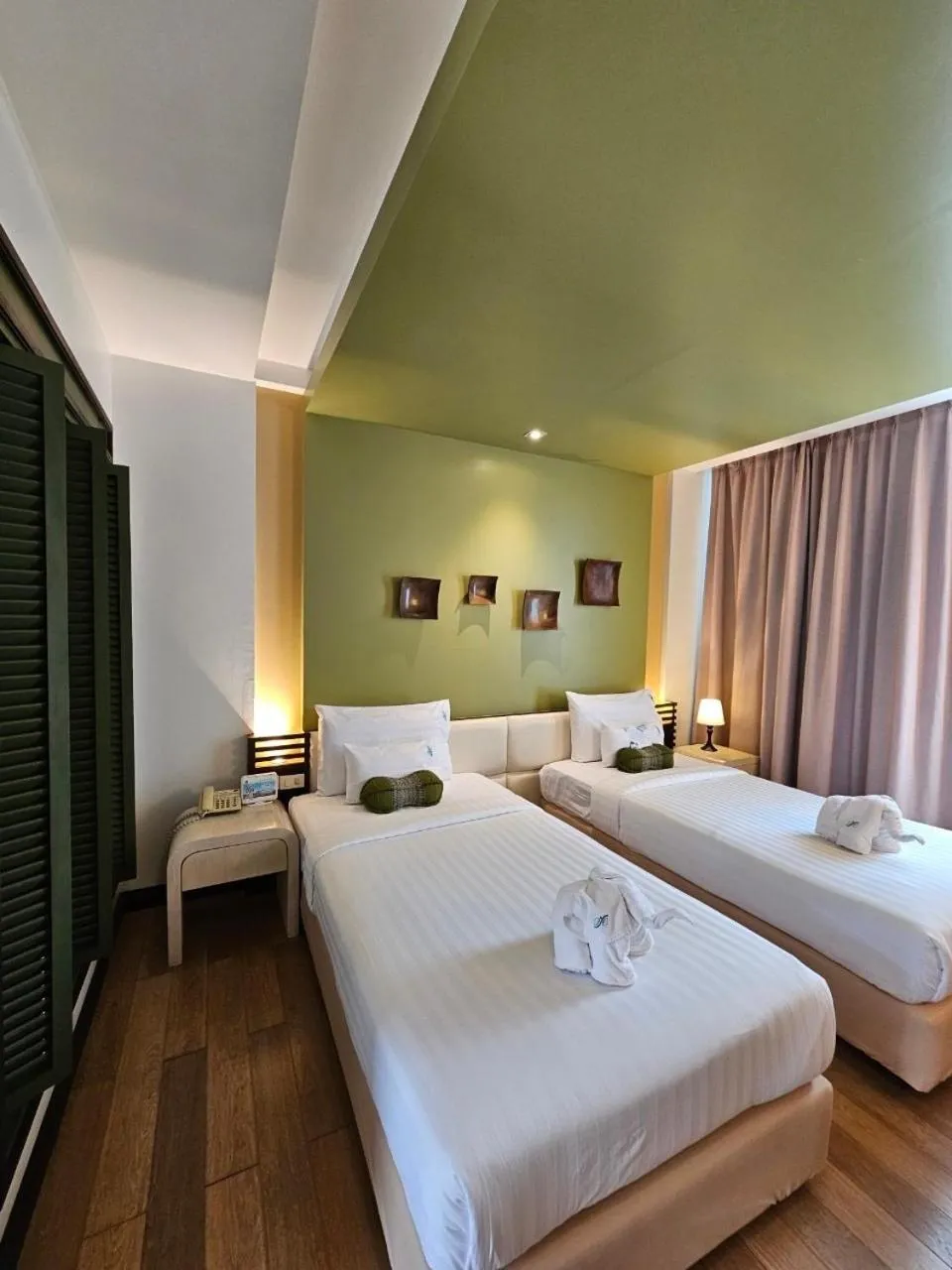 Bed in A-Te Chumphon Hotel - SHA Plus