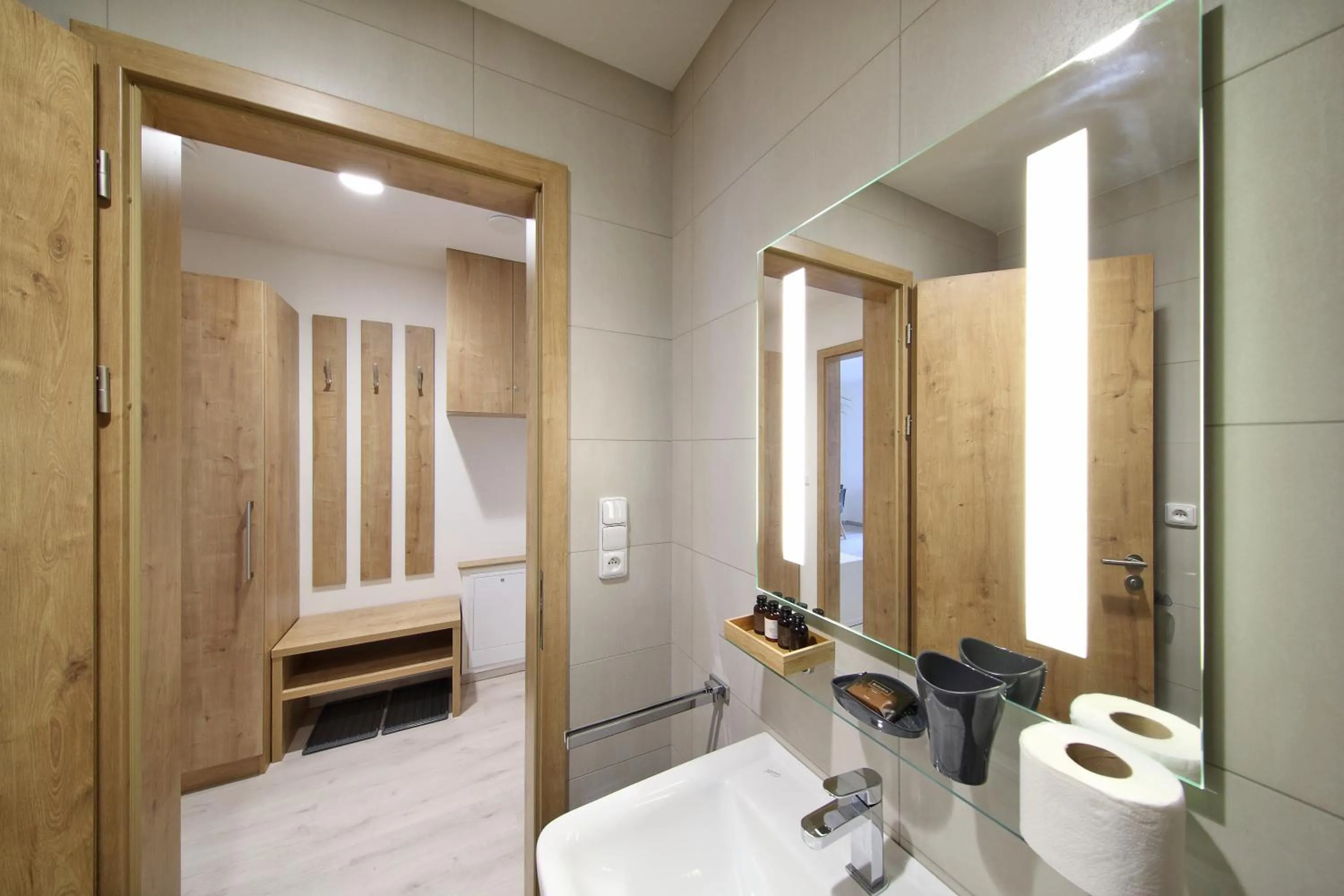 Area and facilities in Apartmány Terasy Café