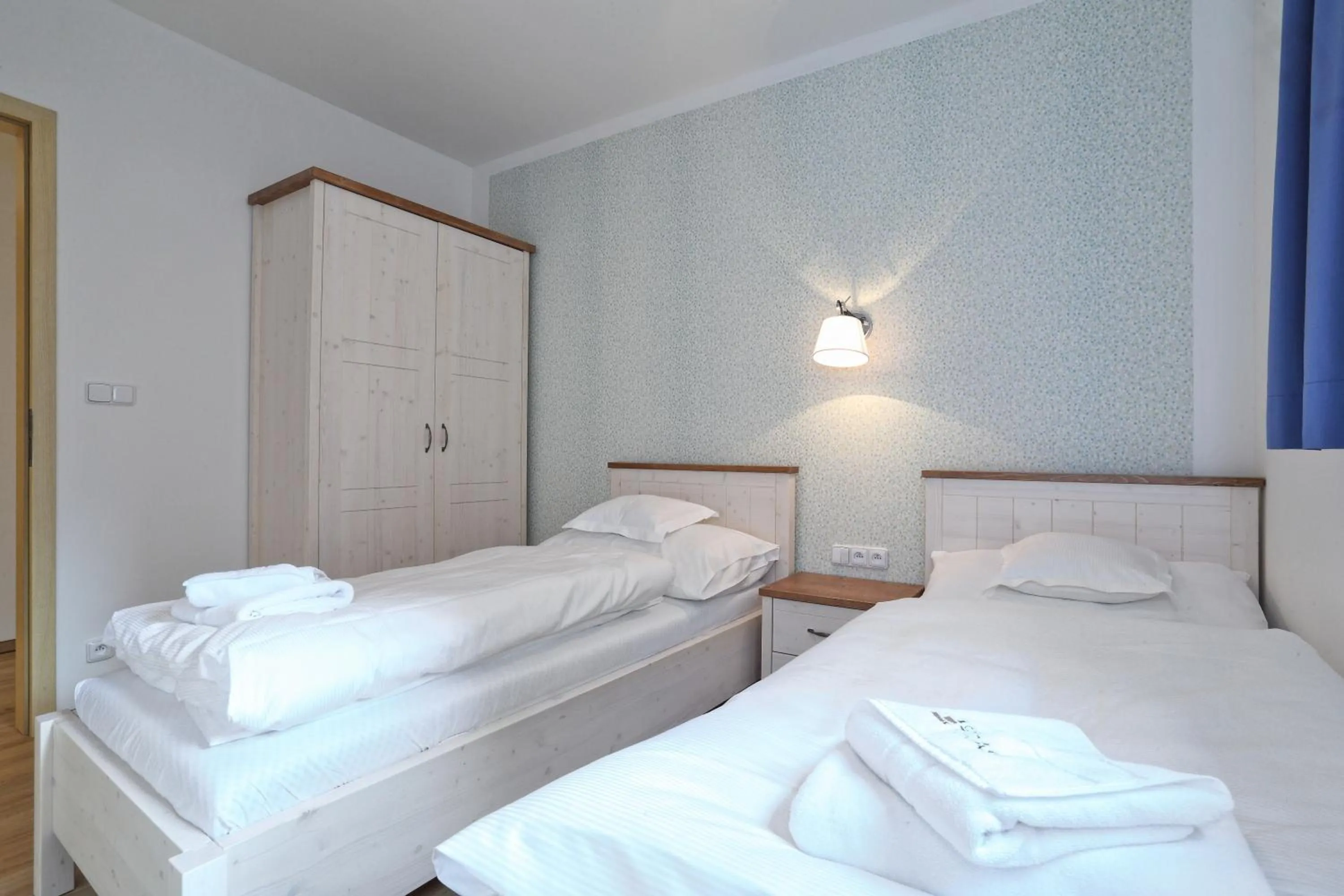 Bedroom, Bed in Apartmány Terasy Café