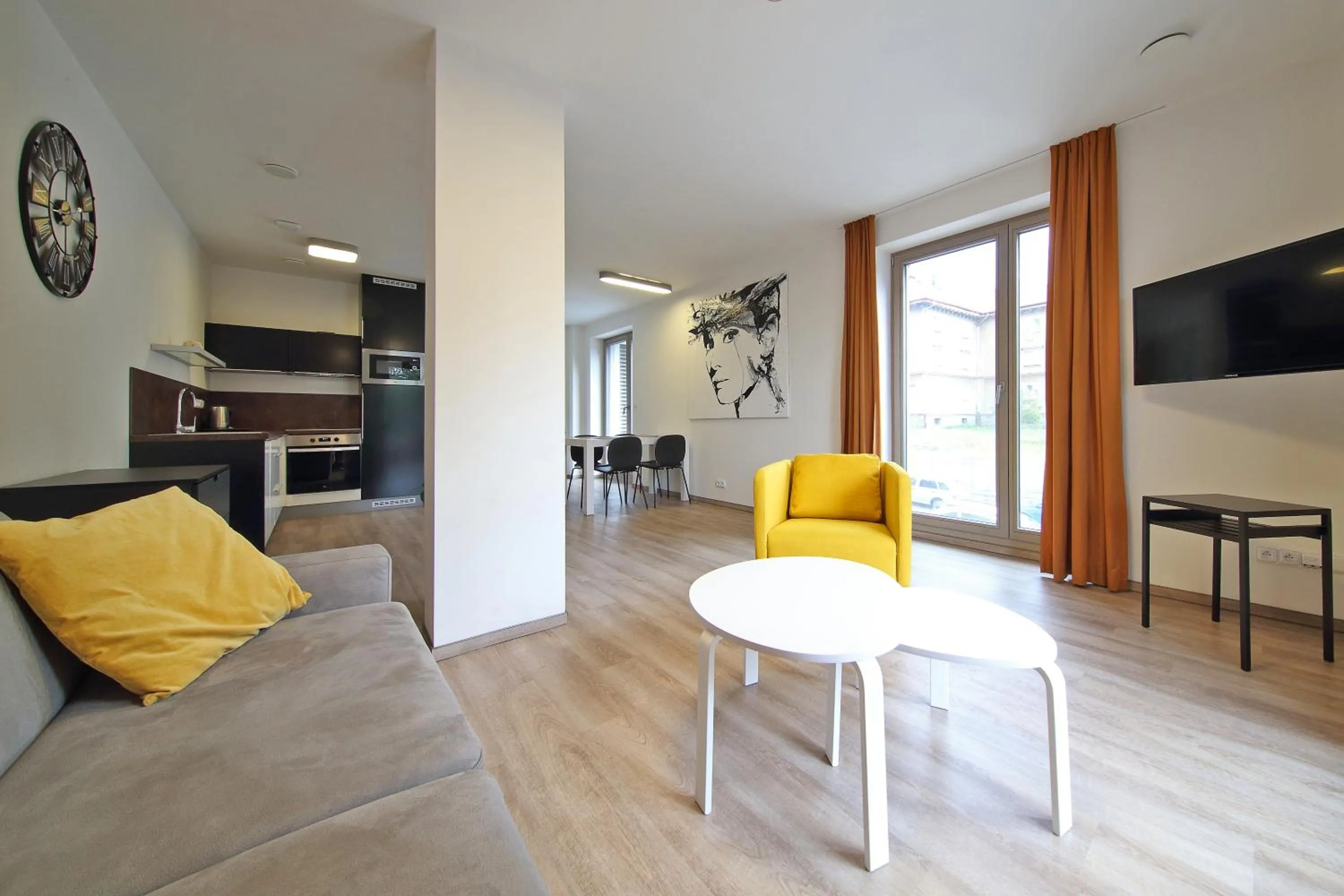 Living room in Apartmány Terasy Café