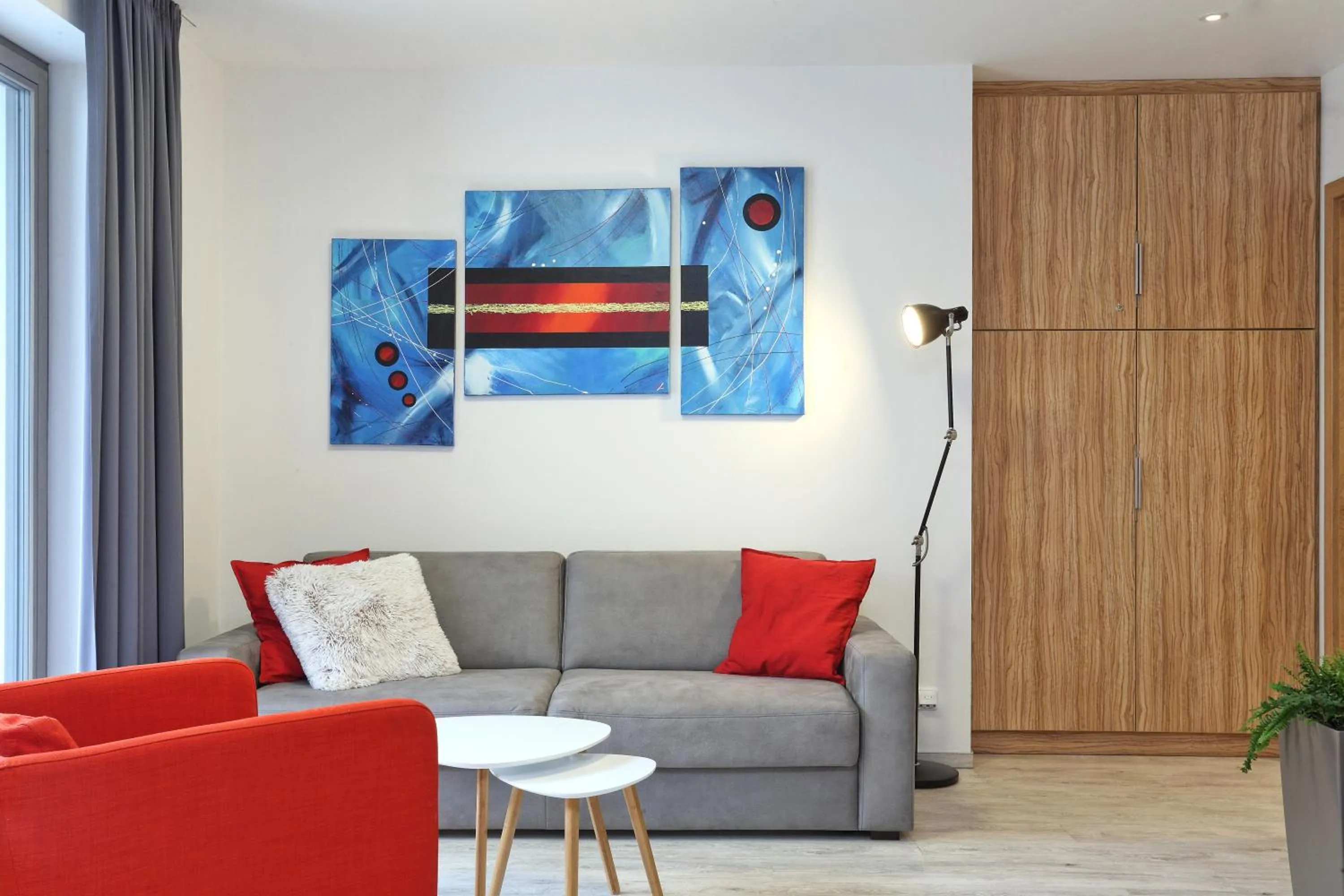 Living room in Apartmány Terasy Café