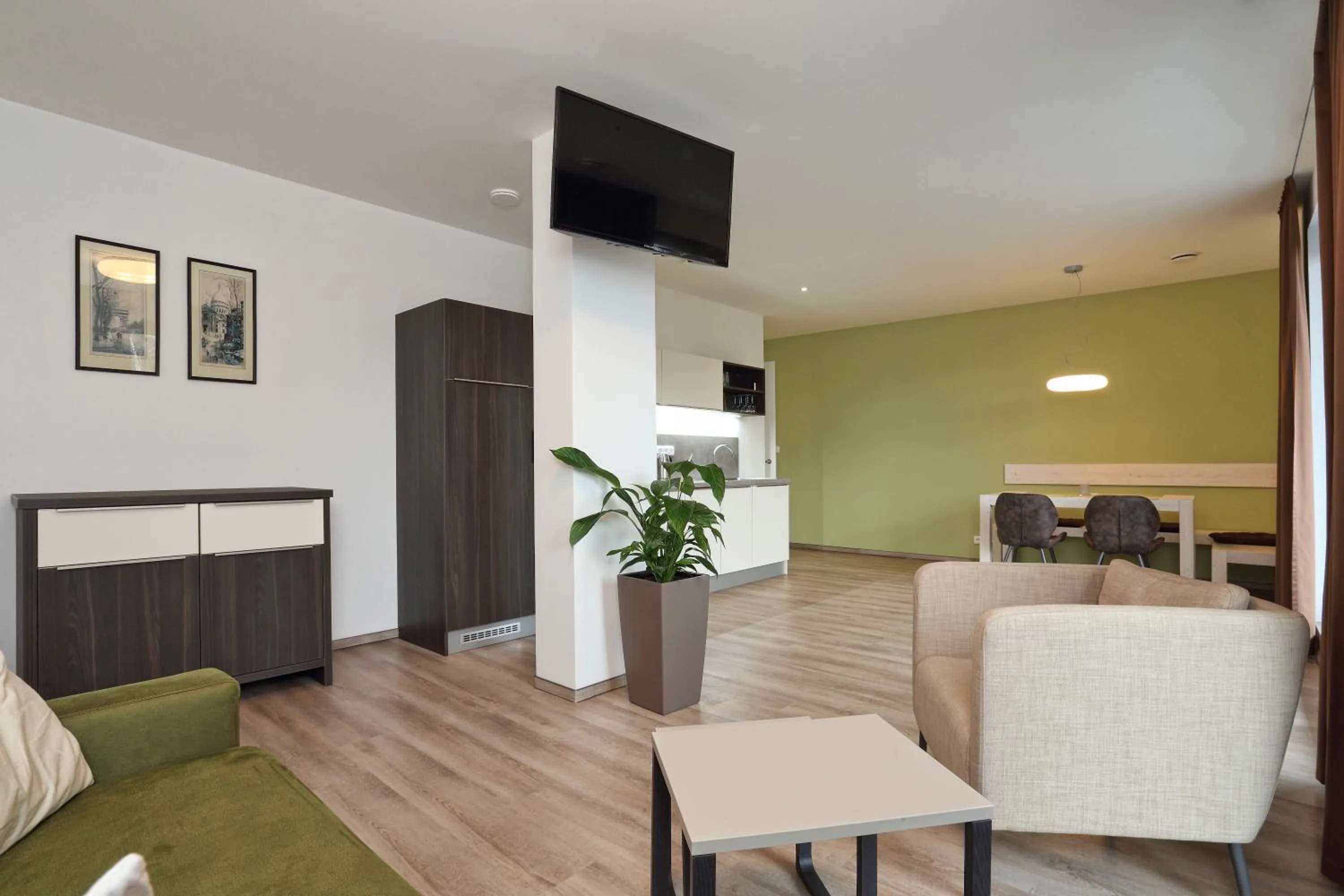 Living room in Apartmány Terasy Café