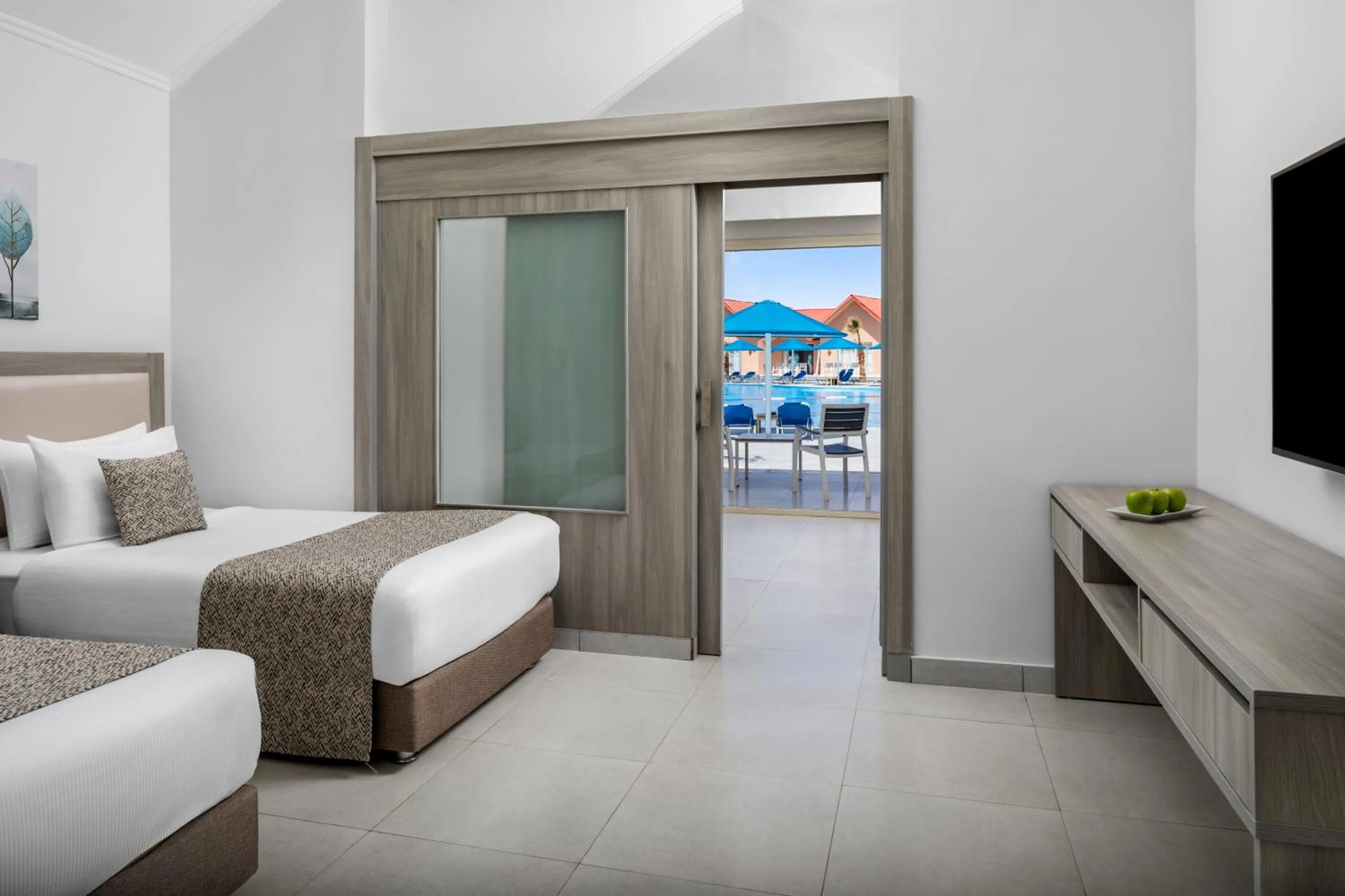 Bed in Pickalbatros Jungle Aqua Park - Neverland Hurghada