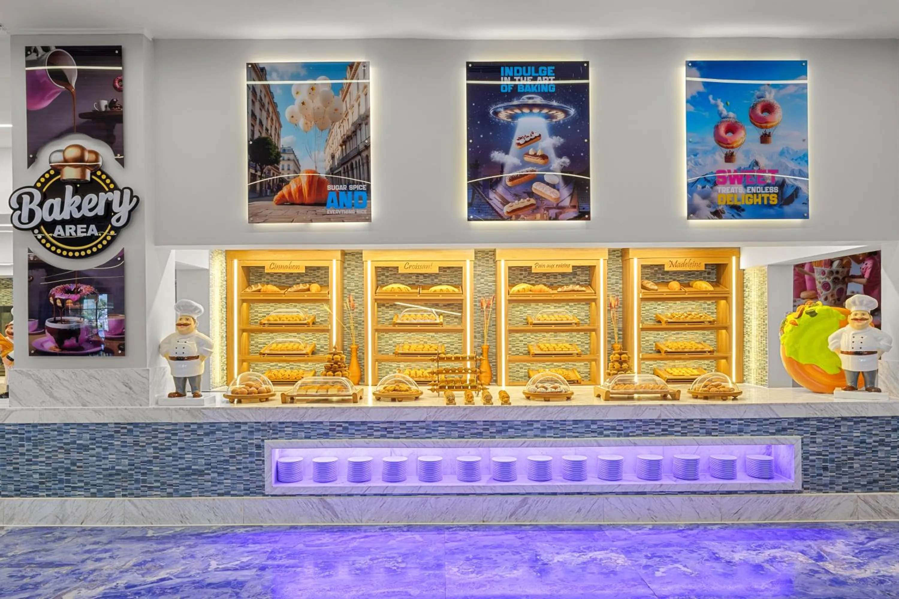 Restaurant/places to eat in Pickalbatros Jungle Aqua Park - Neverland Hurghada