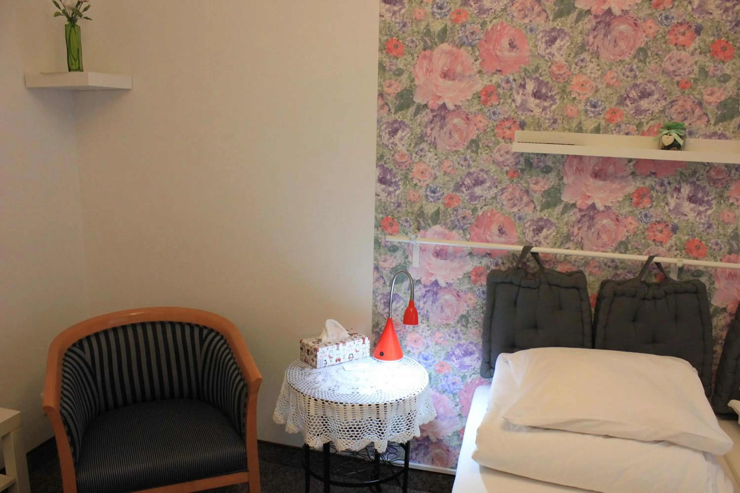 Decorative detail, Bed in Kolorowa Guest Rooms