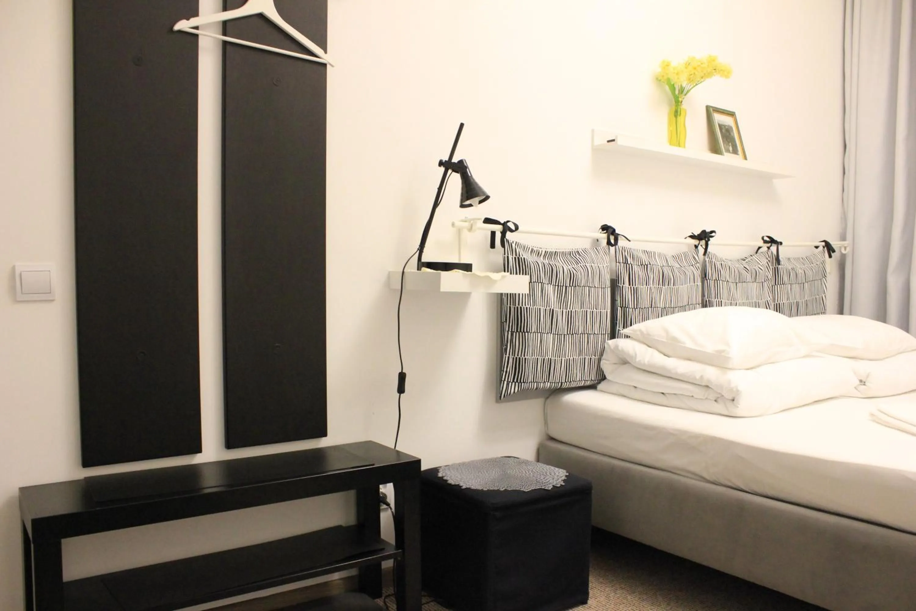 Decorative detail, Bed in Kolorowa Guest Rooms