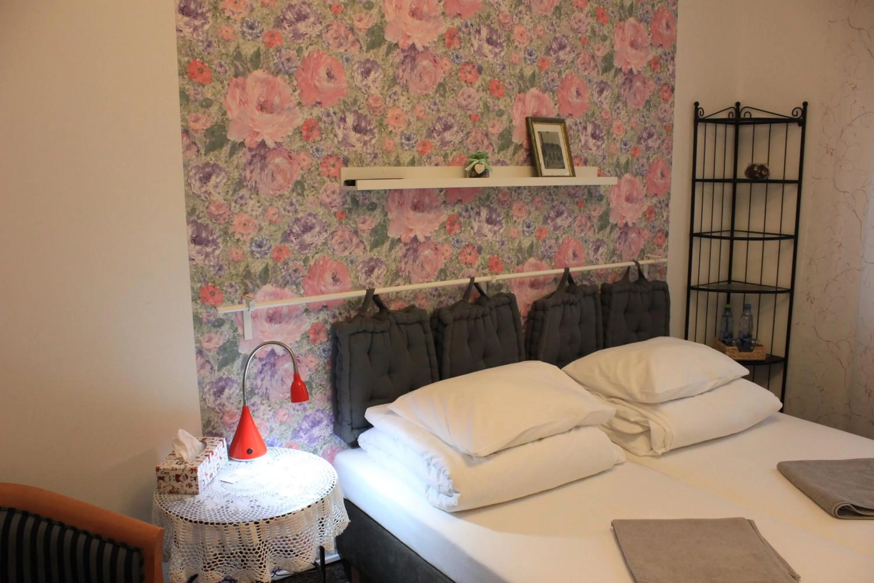 Decorative detail, Bed in Kolorowa Guest Rooms