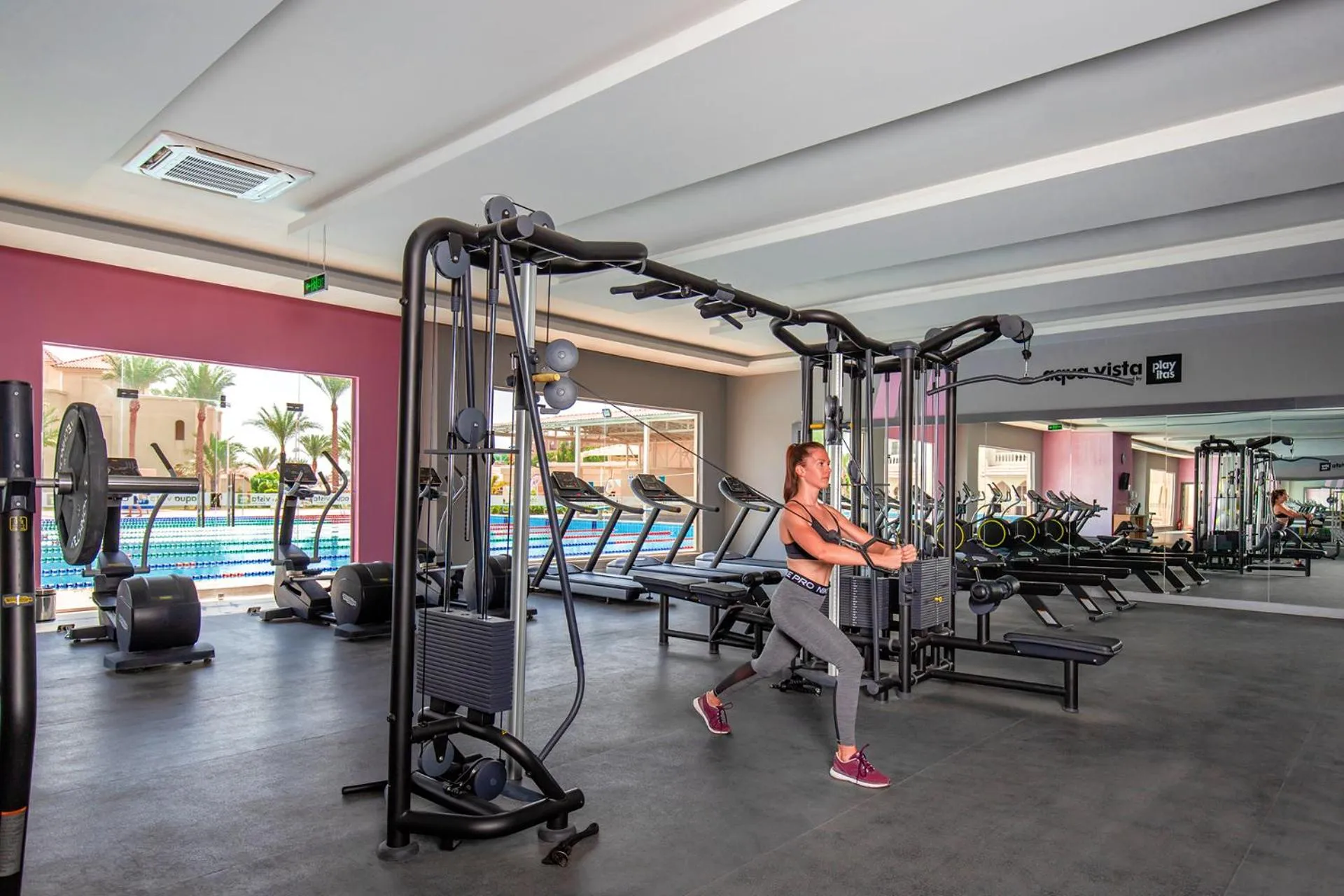 Fitness centre/facilities in Pickalbatros Aqua Blu Resort - Hurghada