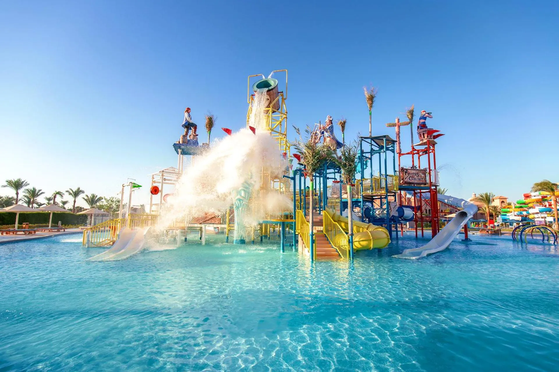 Aqua park in Pickalbatros Aqua Blu Resort - Hurghada