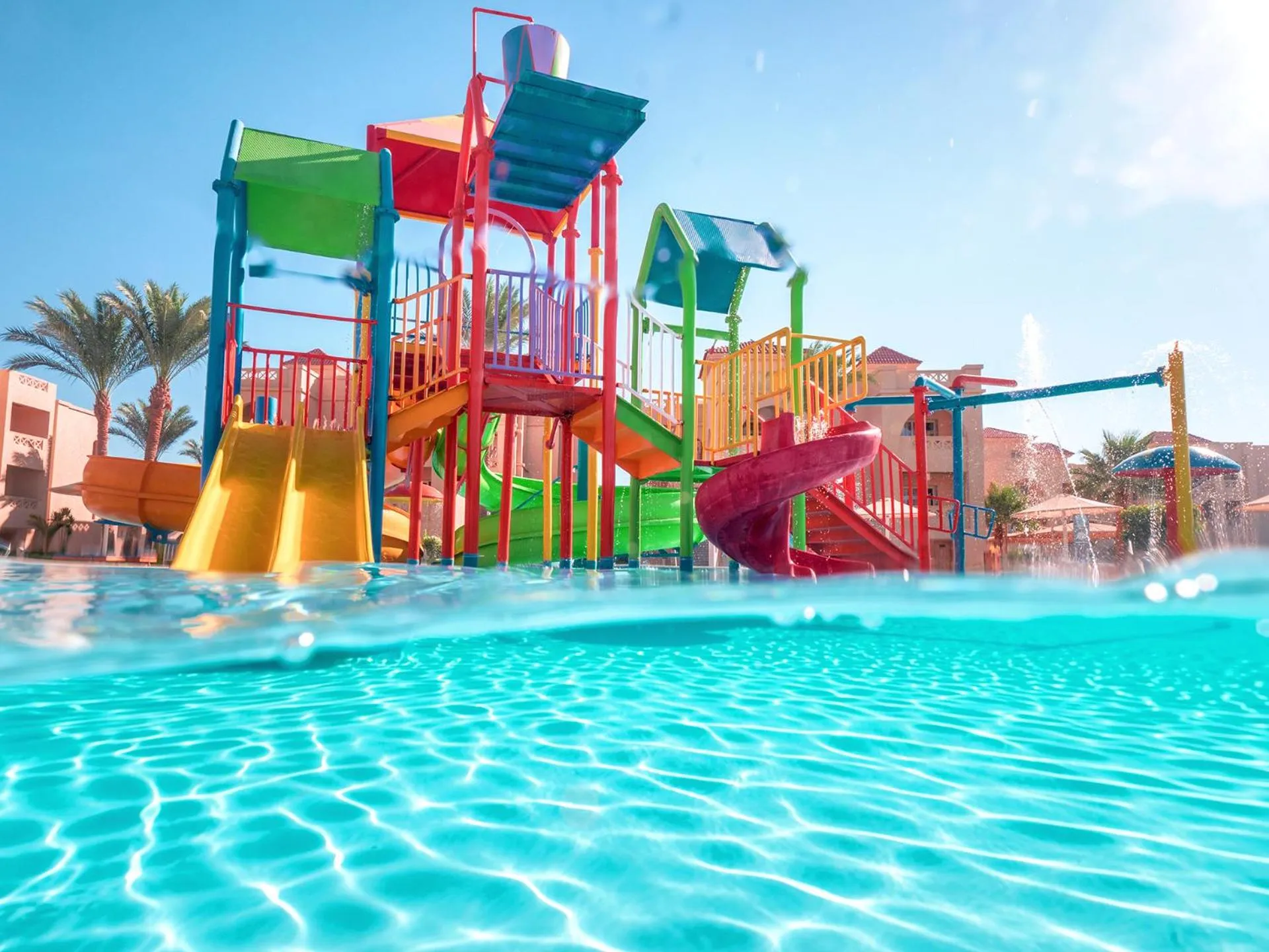 Aqua park in Pickalbatros Aqua Blu Resort - Hurghada