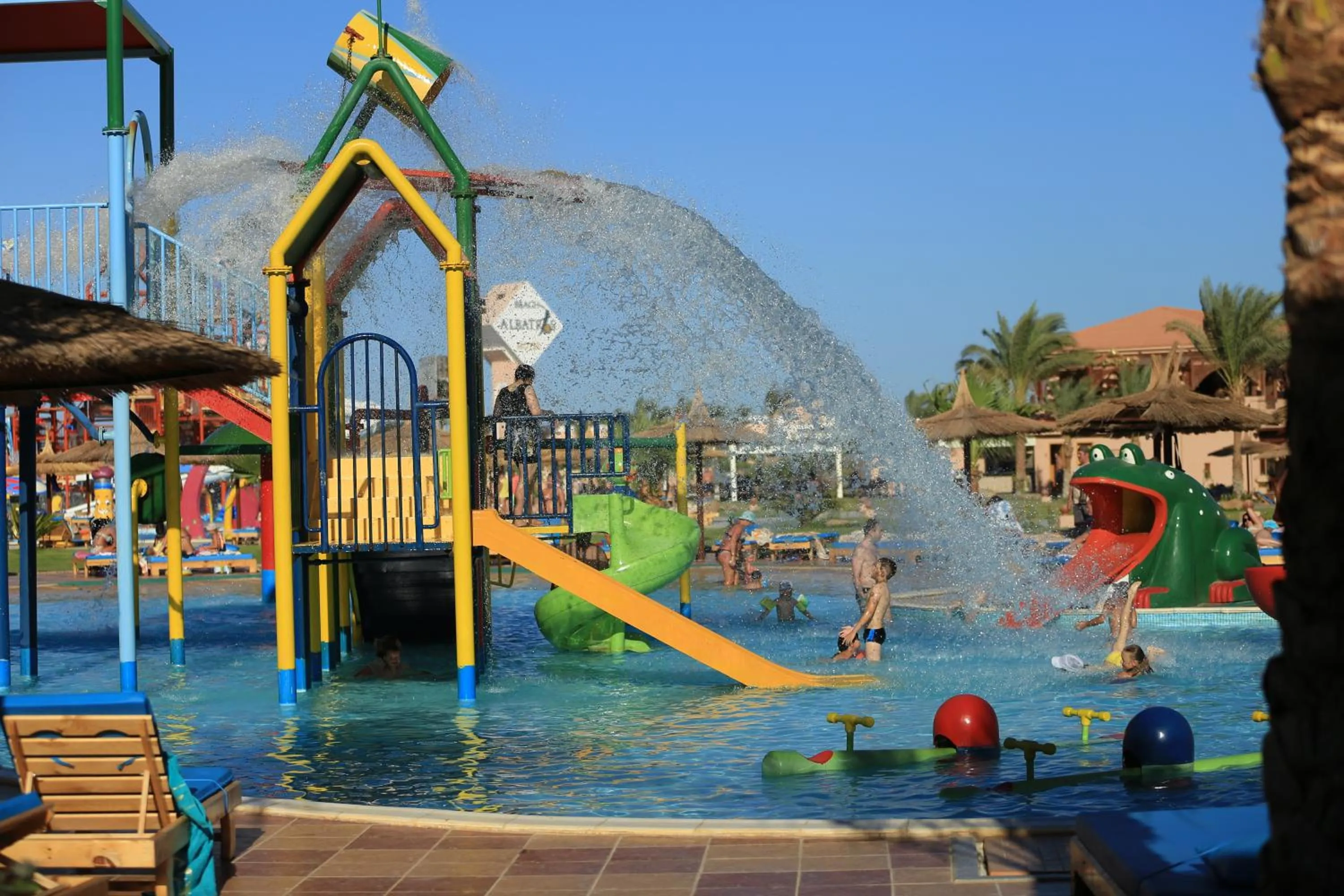 Aqua park in Pickalbatros Aqua Blu Resort - Hurghada