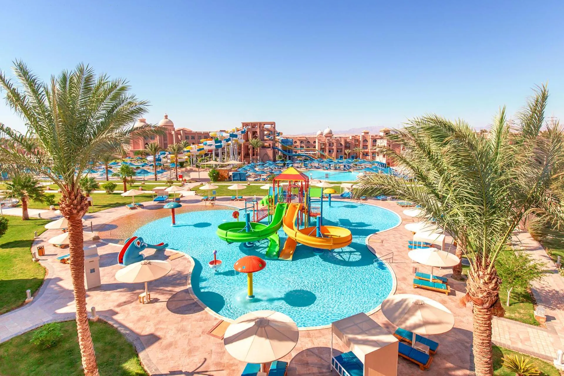 Aqua park in Pickalbatros Aqua Blu Resort - Hurghada