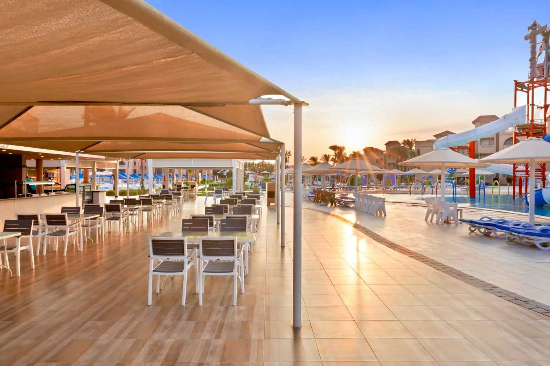 Restaurant/places to eat in Pickalbatros Aqua Blu Resort - Hurghada