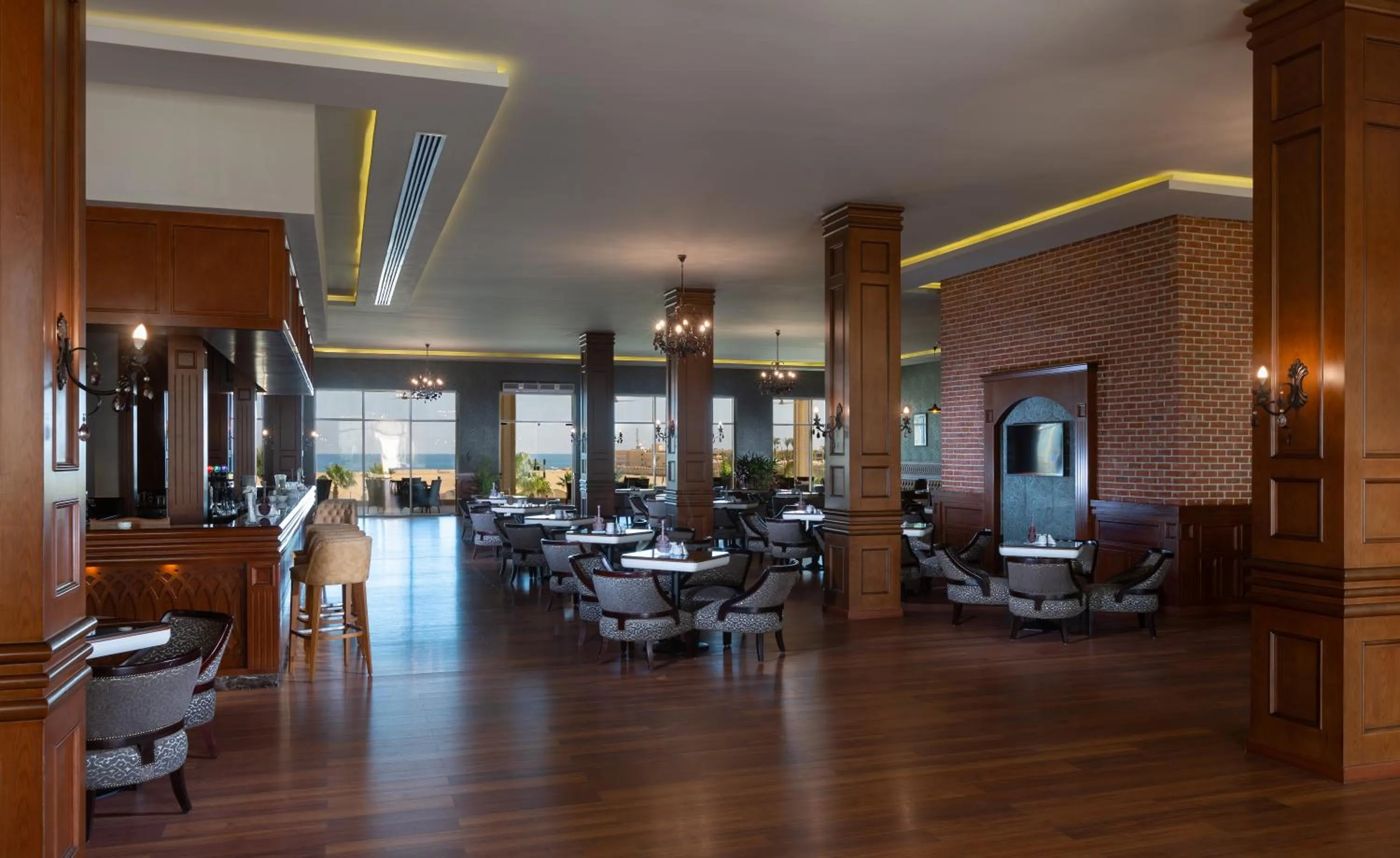 Lounge or bar in Pickalbatros Aqua Blu Resort - Hurghada