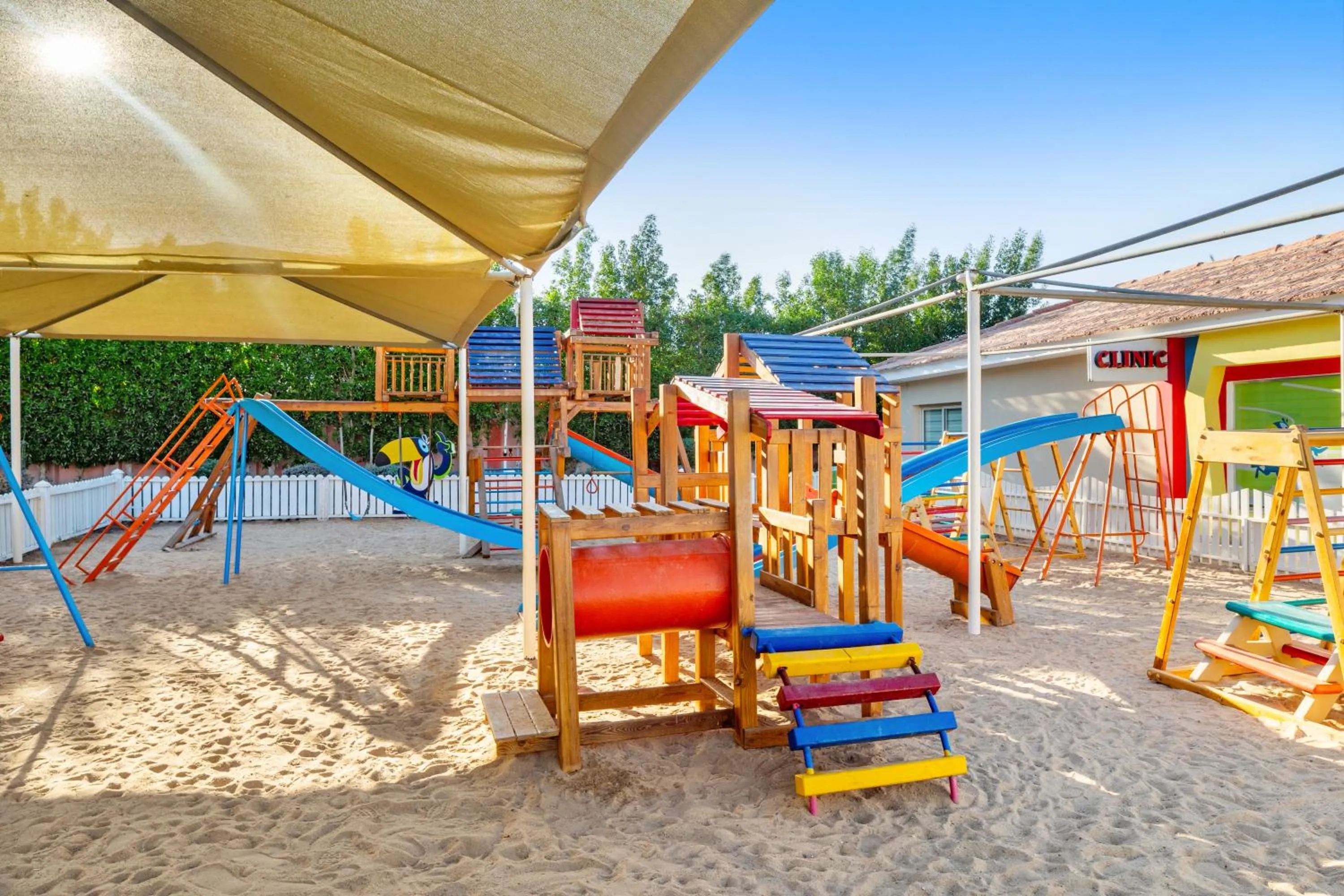 Children play ground in Pickalbatros Aqua Blu Resort - Hurghada