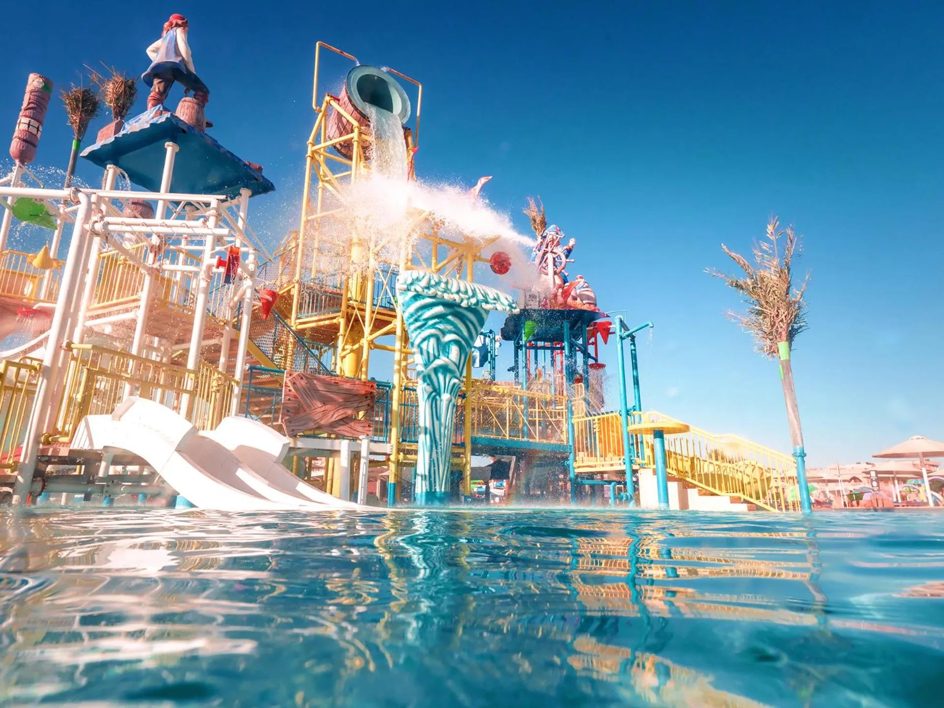 Aqua park in Pickalbatros Aqua Blu Resort - Hurghada