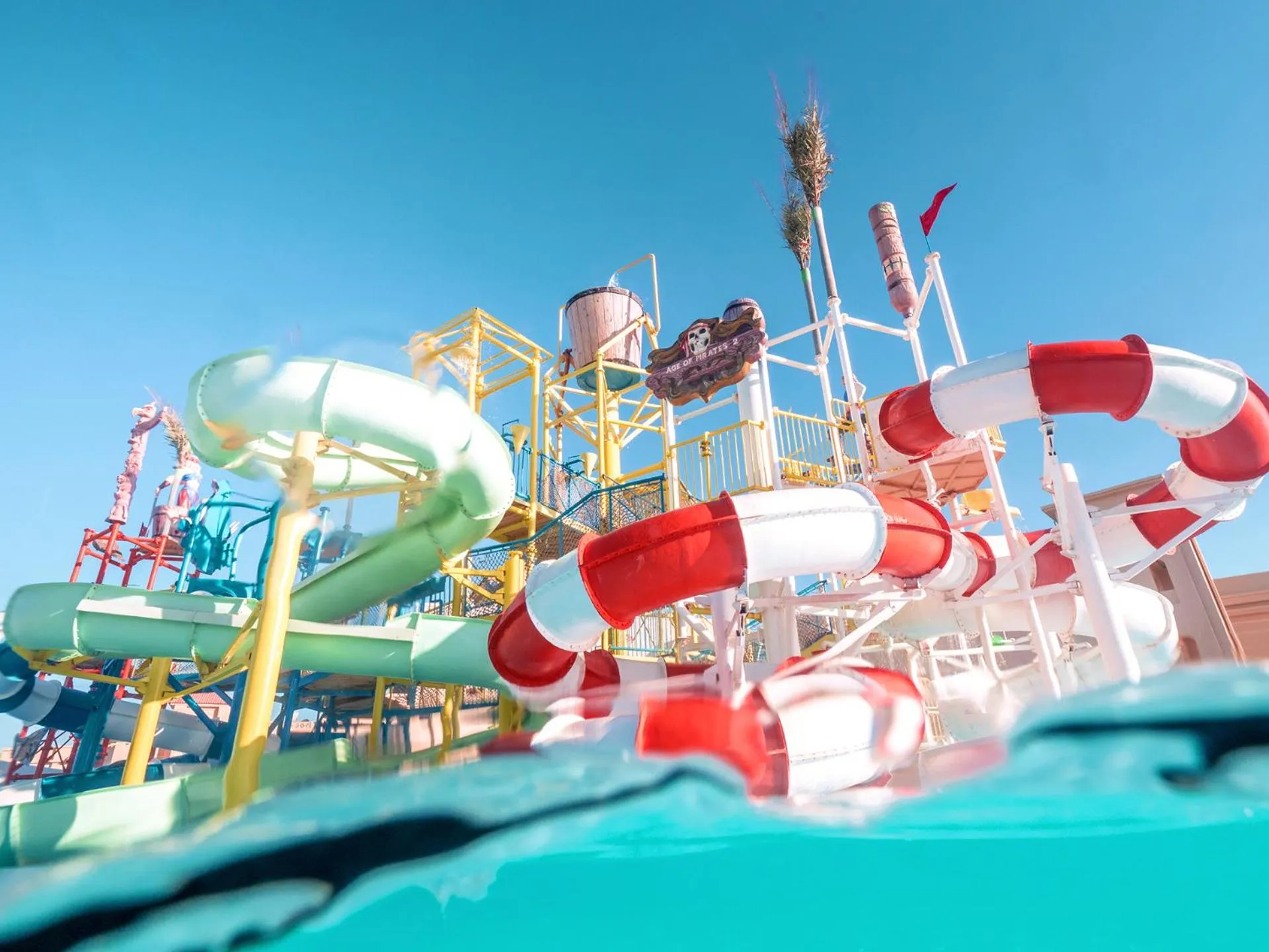 Aqua park in Pickalbatros Aqua Blu Resort - Hurghada