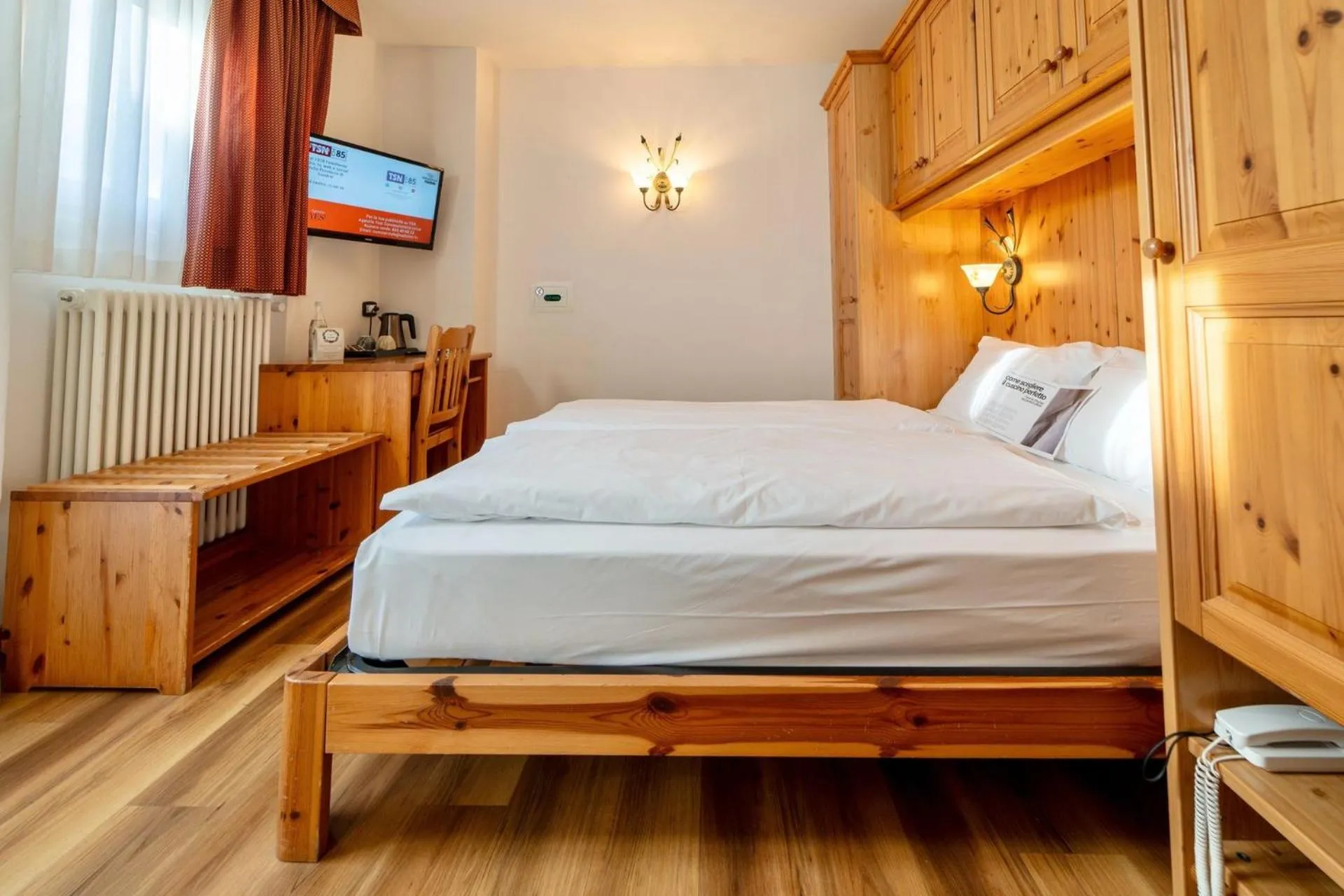 Bed in Hotel Primula