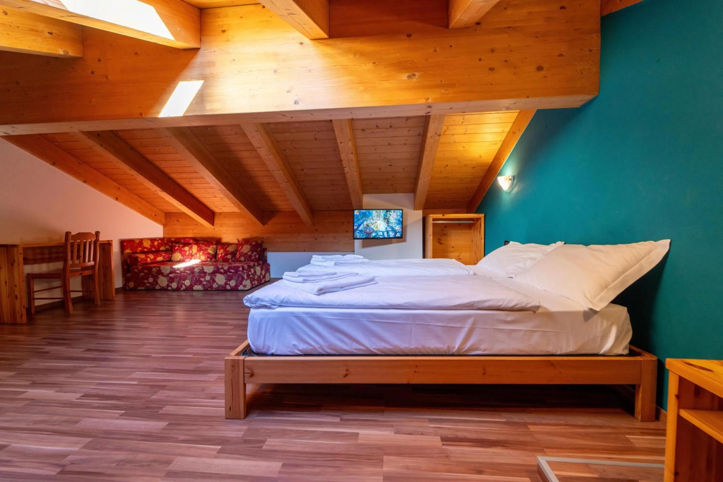 Bed in Hotel Primula