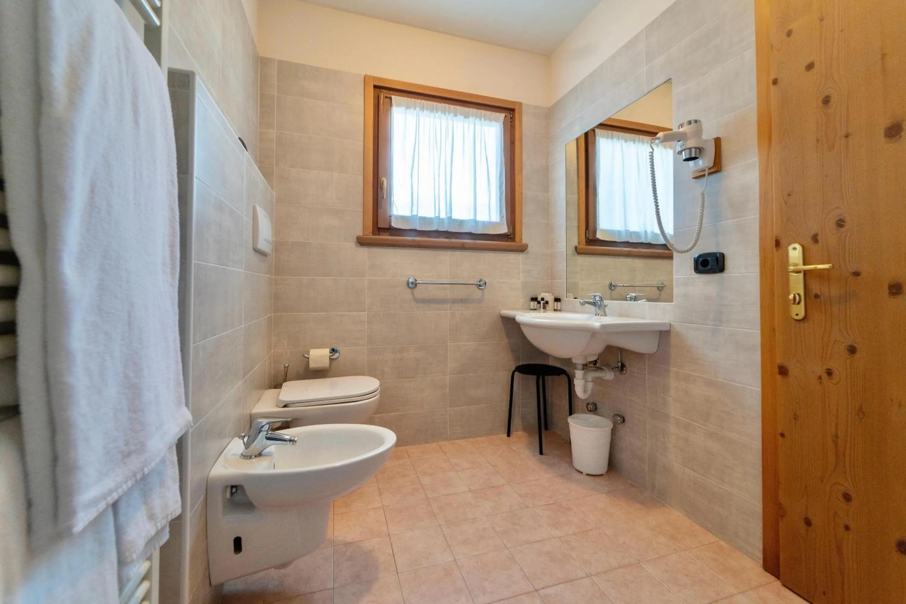 Shower in Hotel Primula