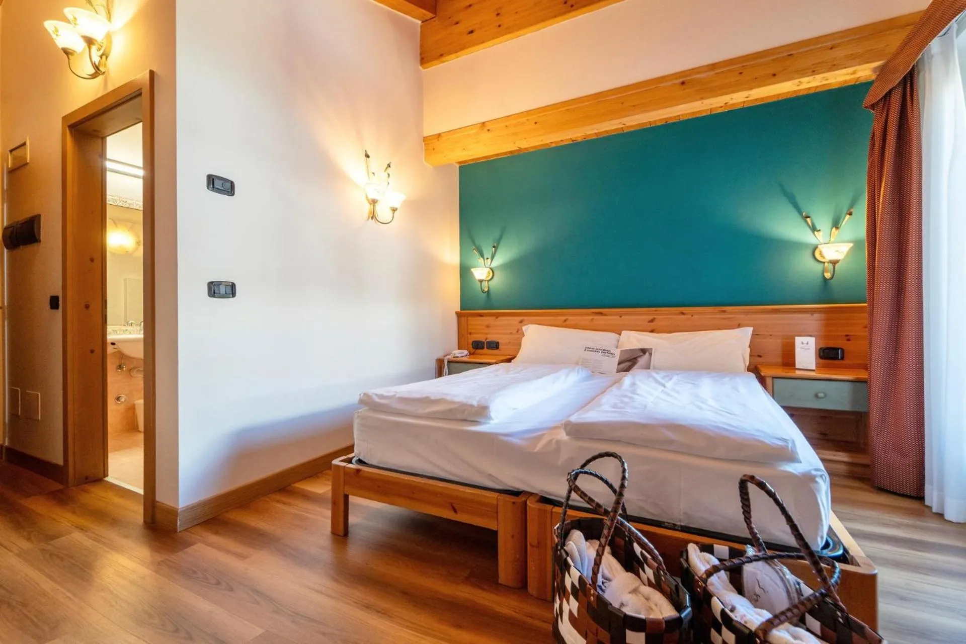 Bed in Hotel Primula